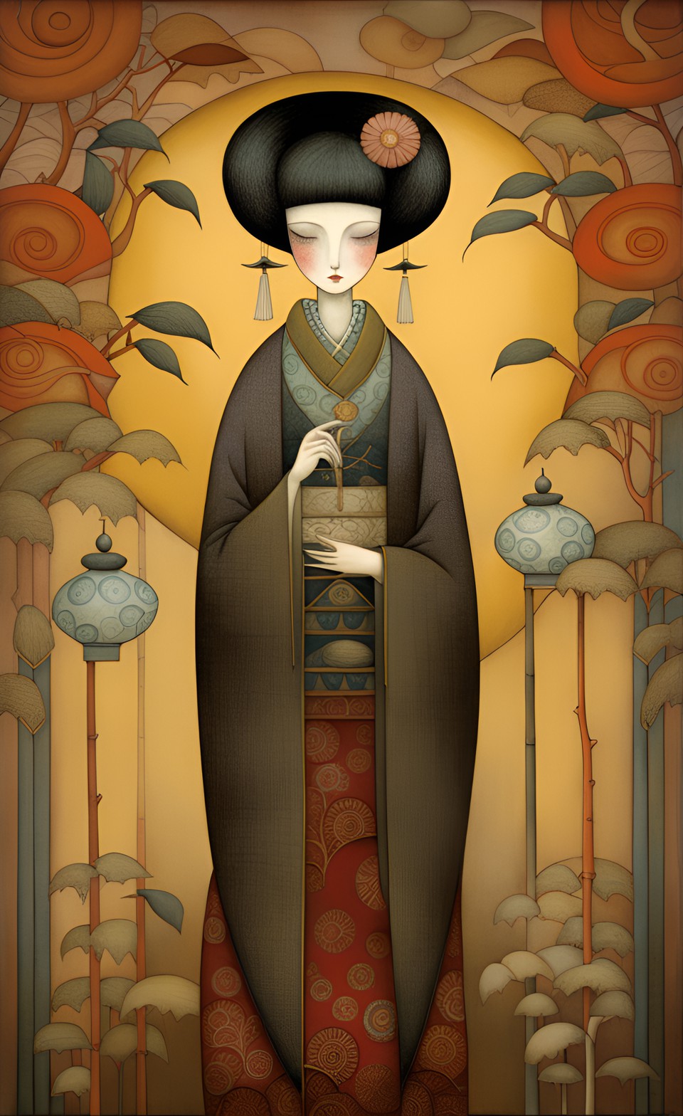 japanesse garden, bill carman preview