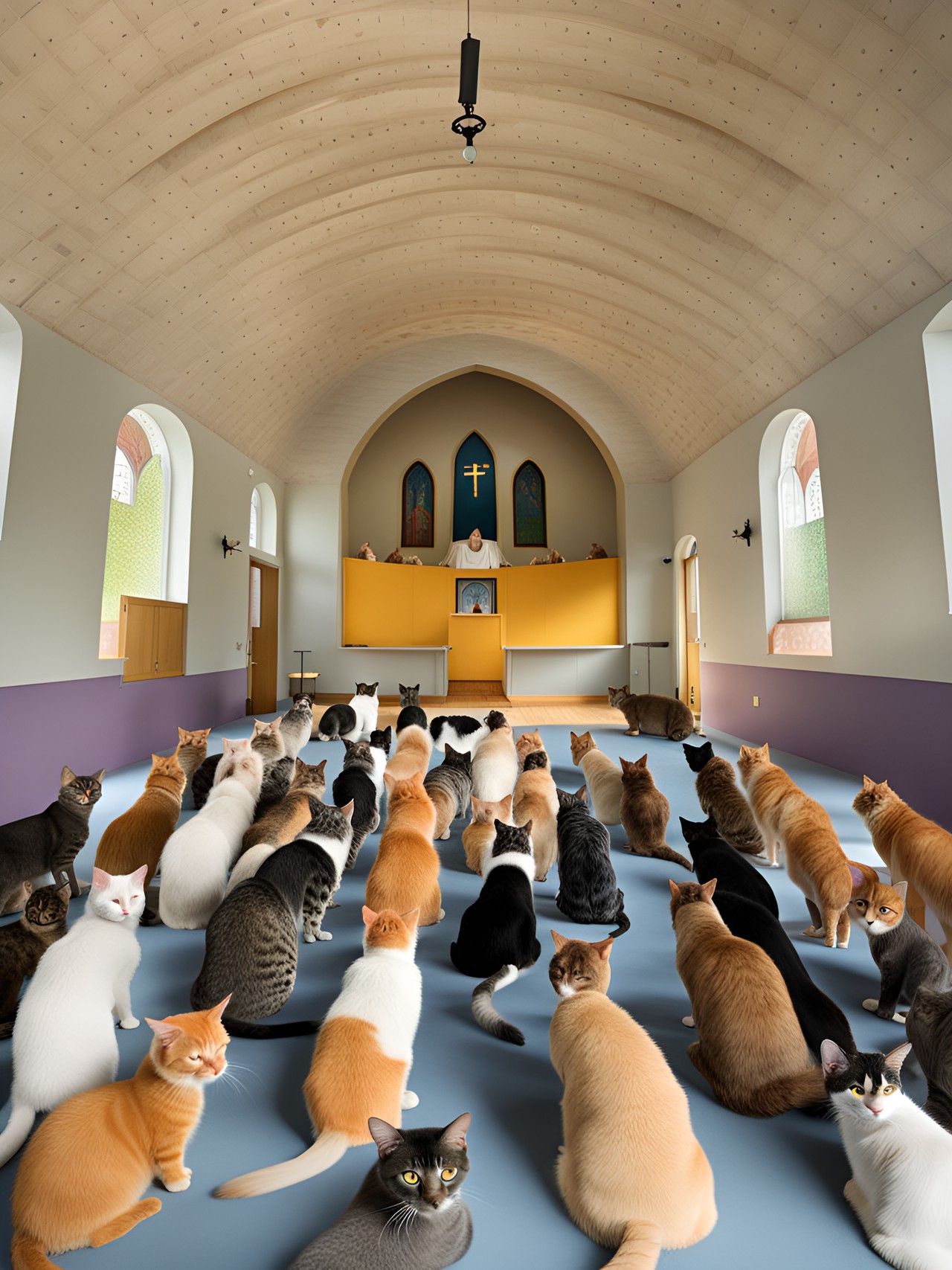 sunday morning at cat church preview