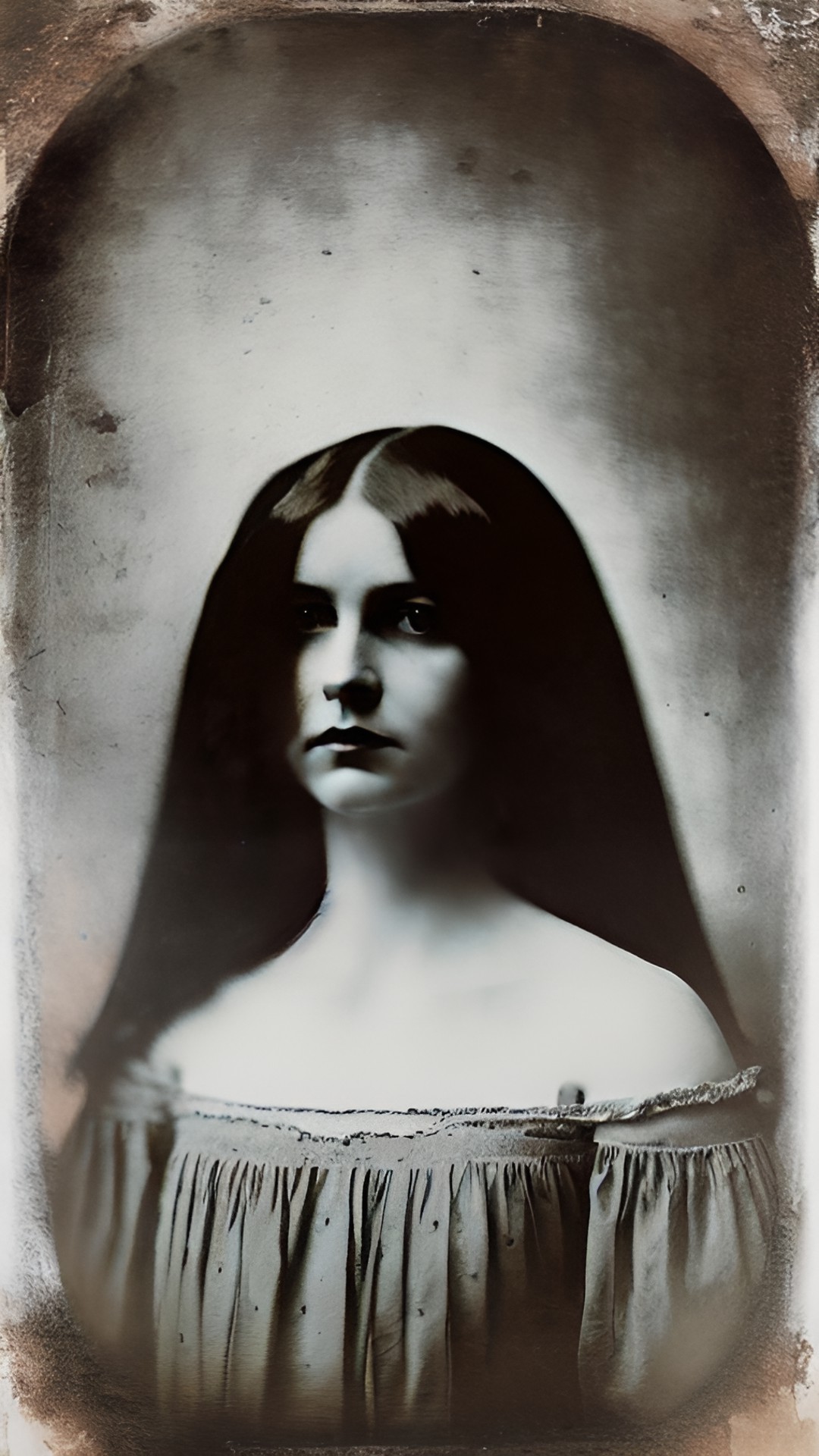 draculia, princess of darkness. daguerreotype style. preview