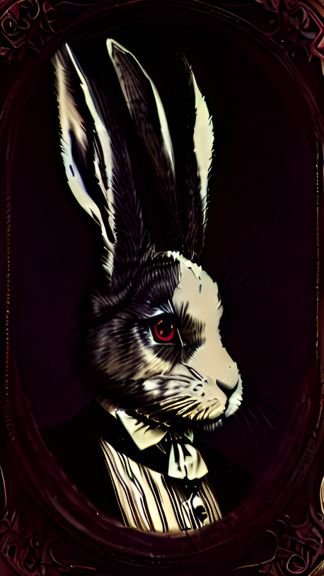 werehare victorian portrait preview