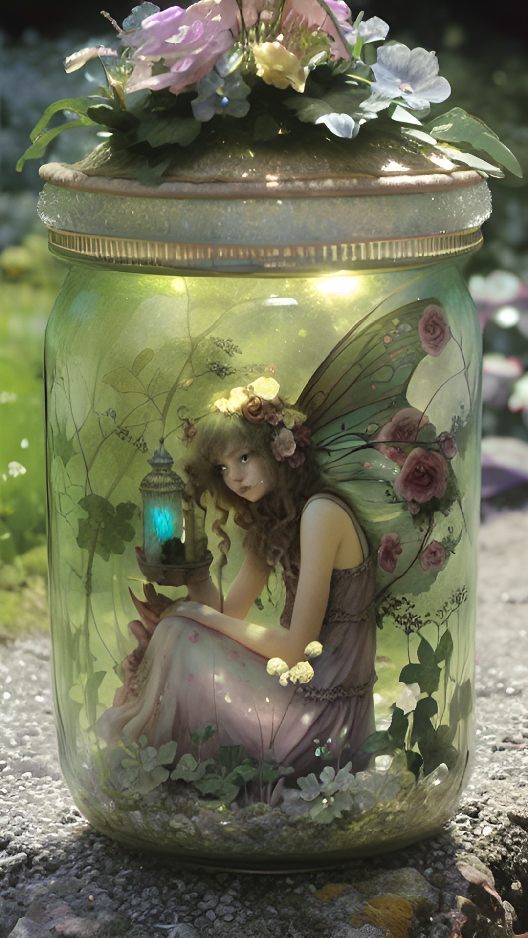 fairy lady in a jar preview