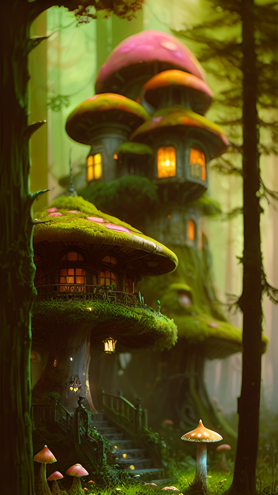 Gnome Cottage - mushroom house in a faerie wood preview