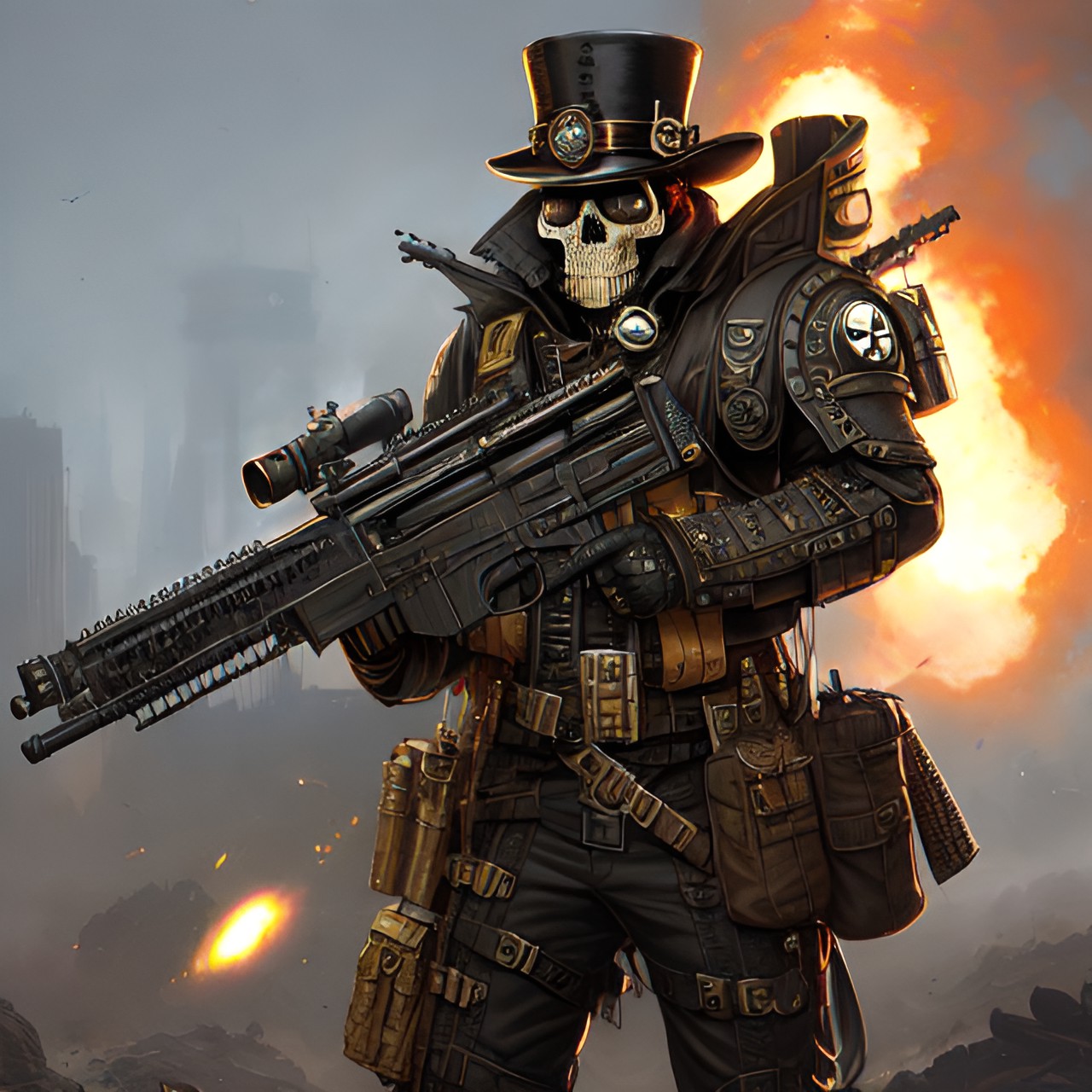 skull soldier preview