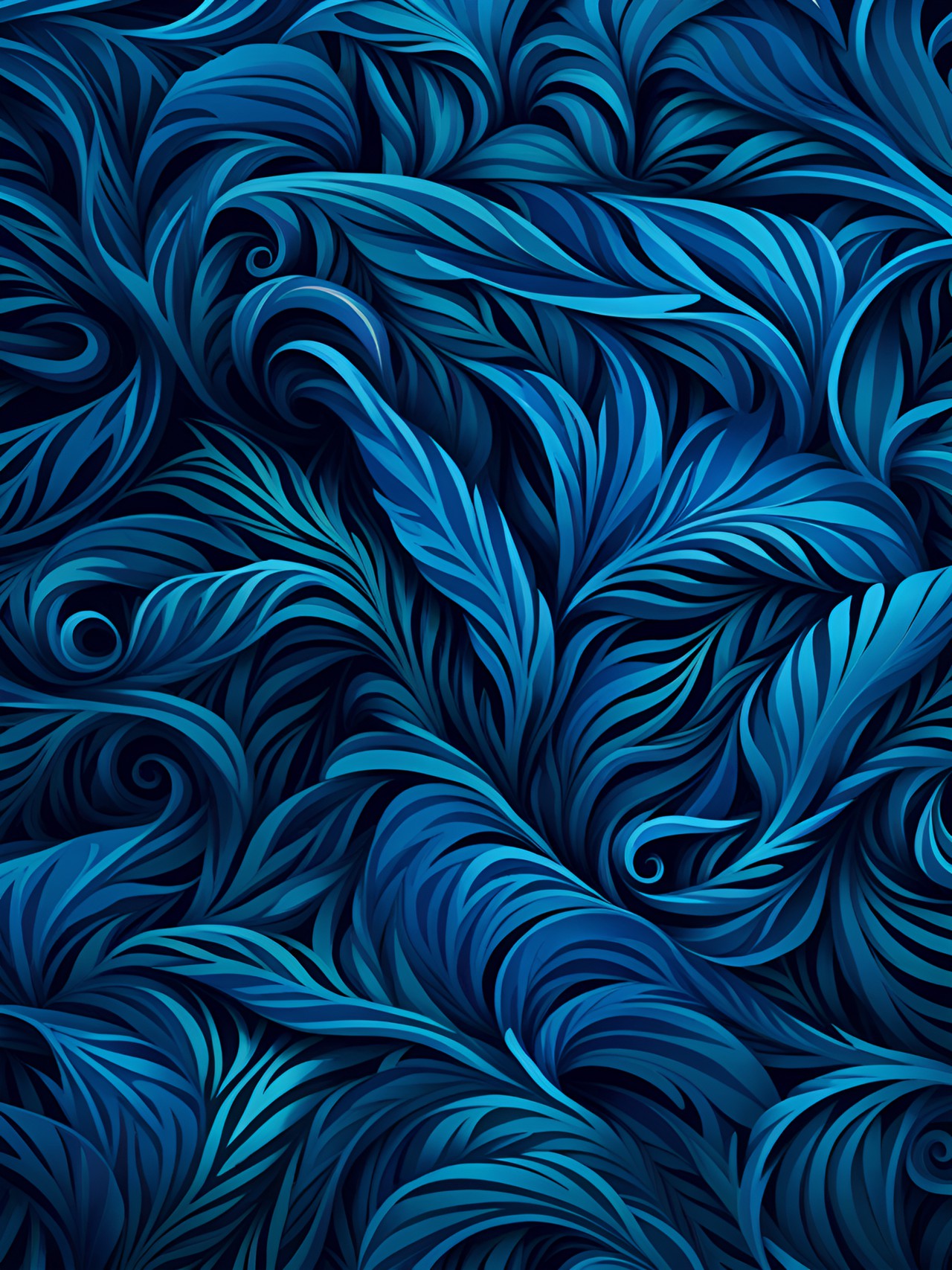 blue pattern, unique, uhd, 8k preview