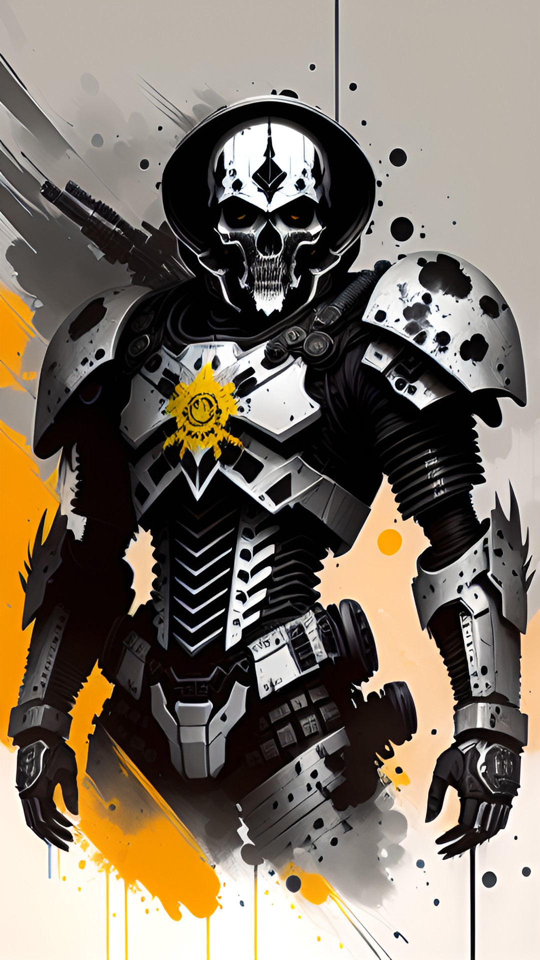 robot skull soldier preview