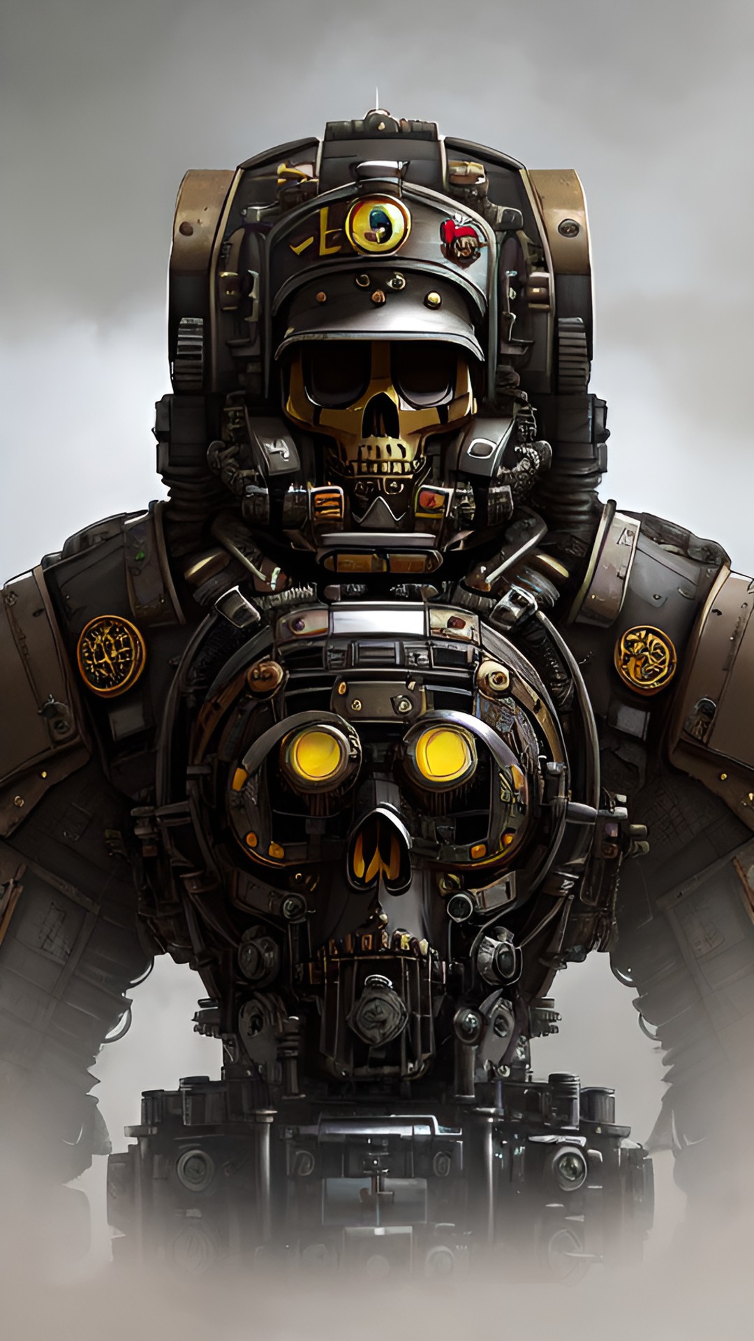 robot skull soldier preview