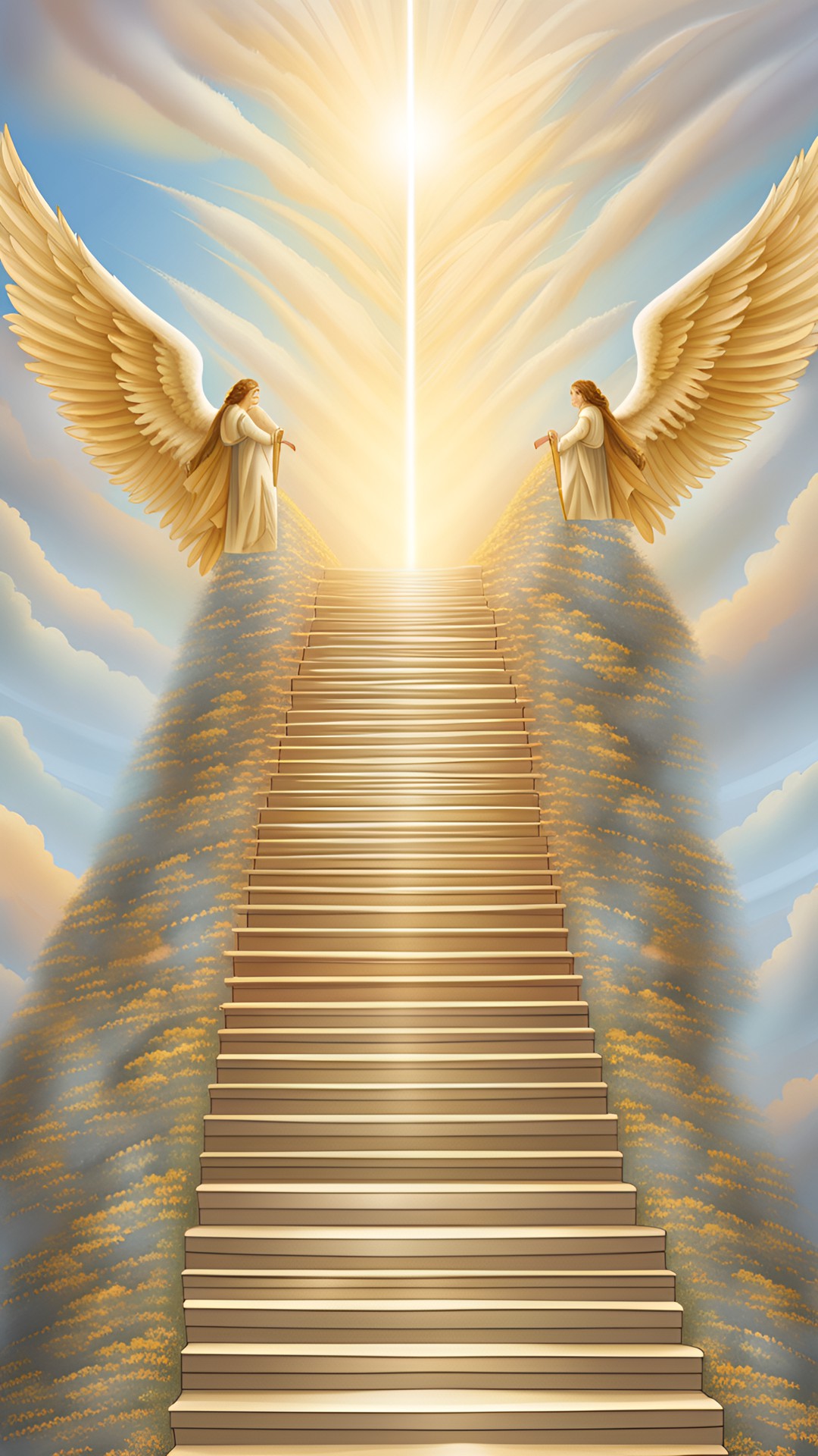 endless stairway to heaven, angels, shining glory preview