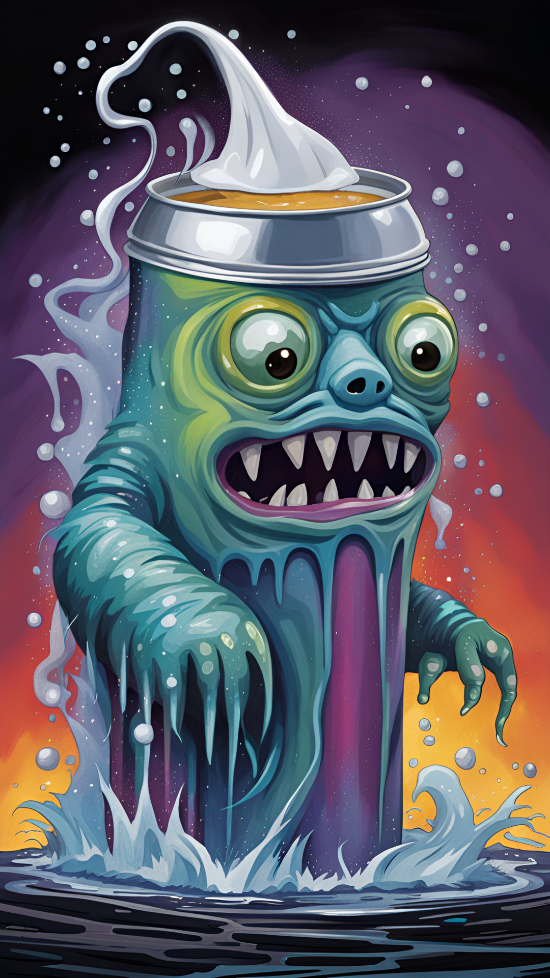 liquid tin monster preview