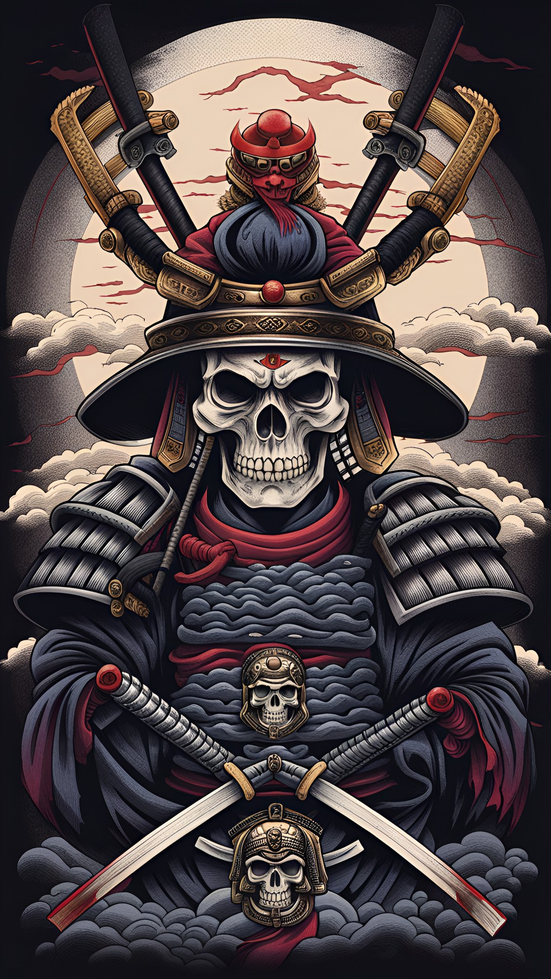 skull samurai preview