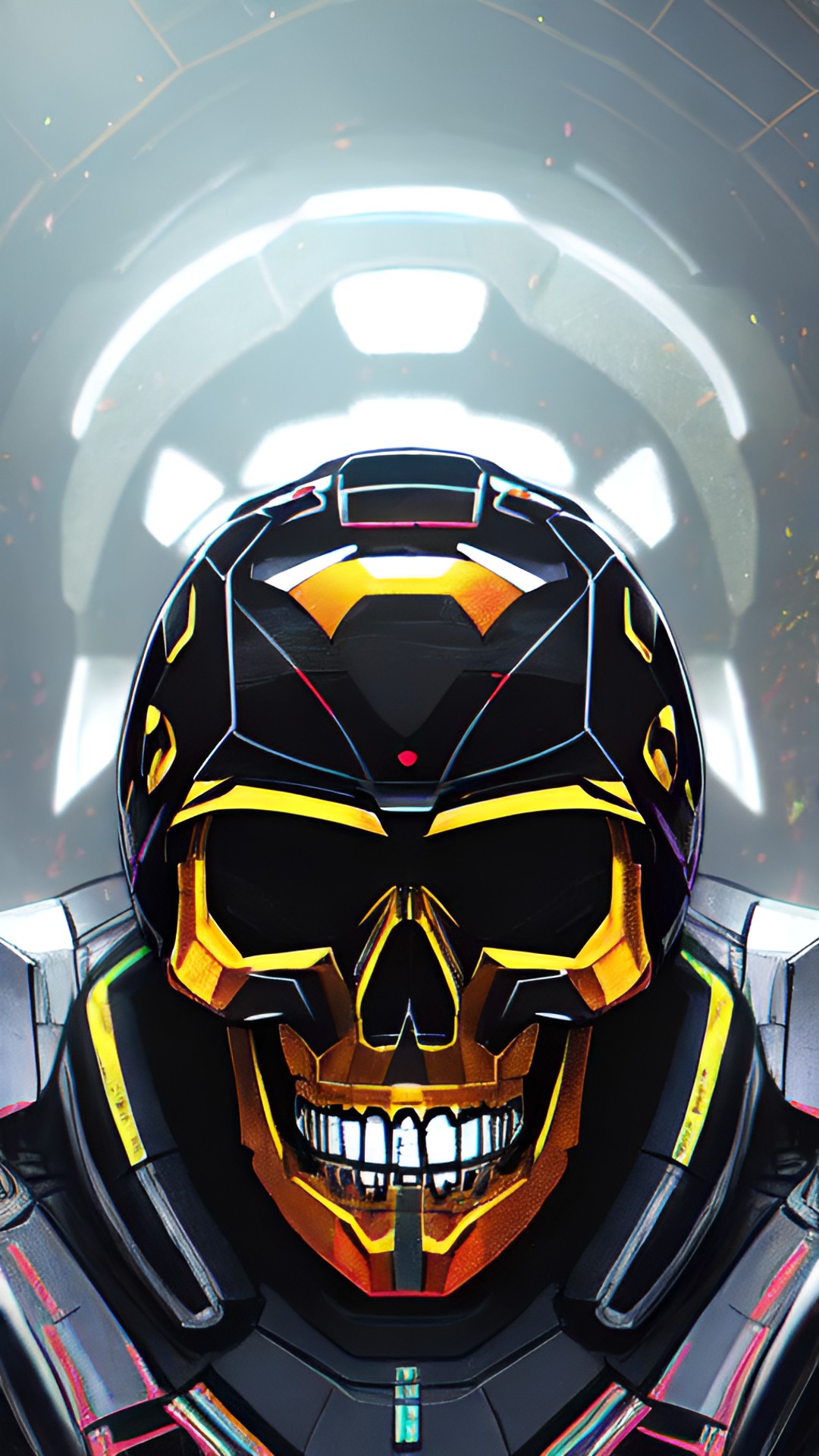 robot skull preview