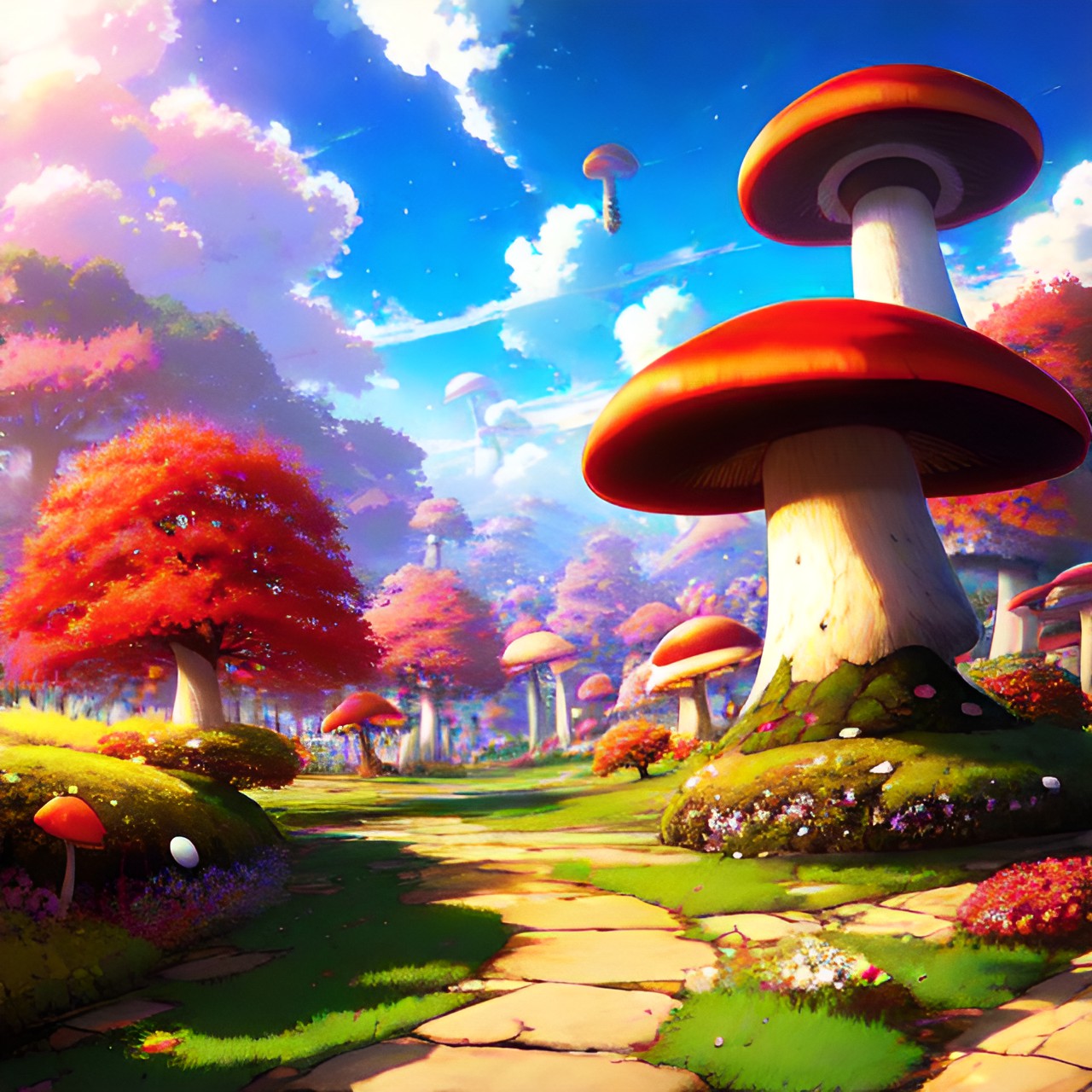 mushroom kingdom, preview