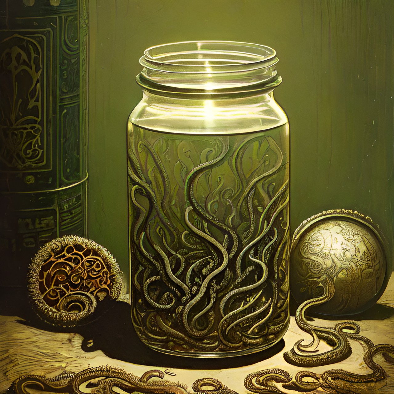 Horror - jar of tentacles preview