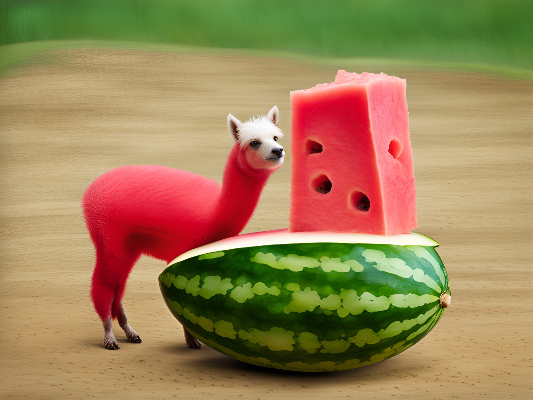 Food? - watermelon lama preview