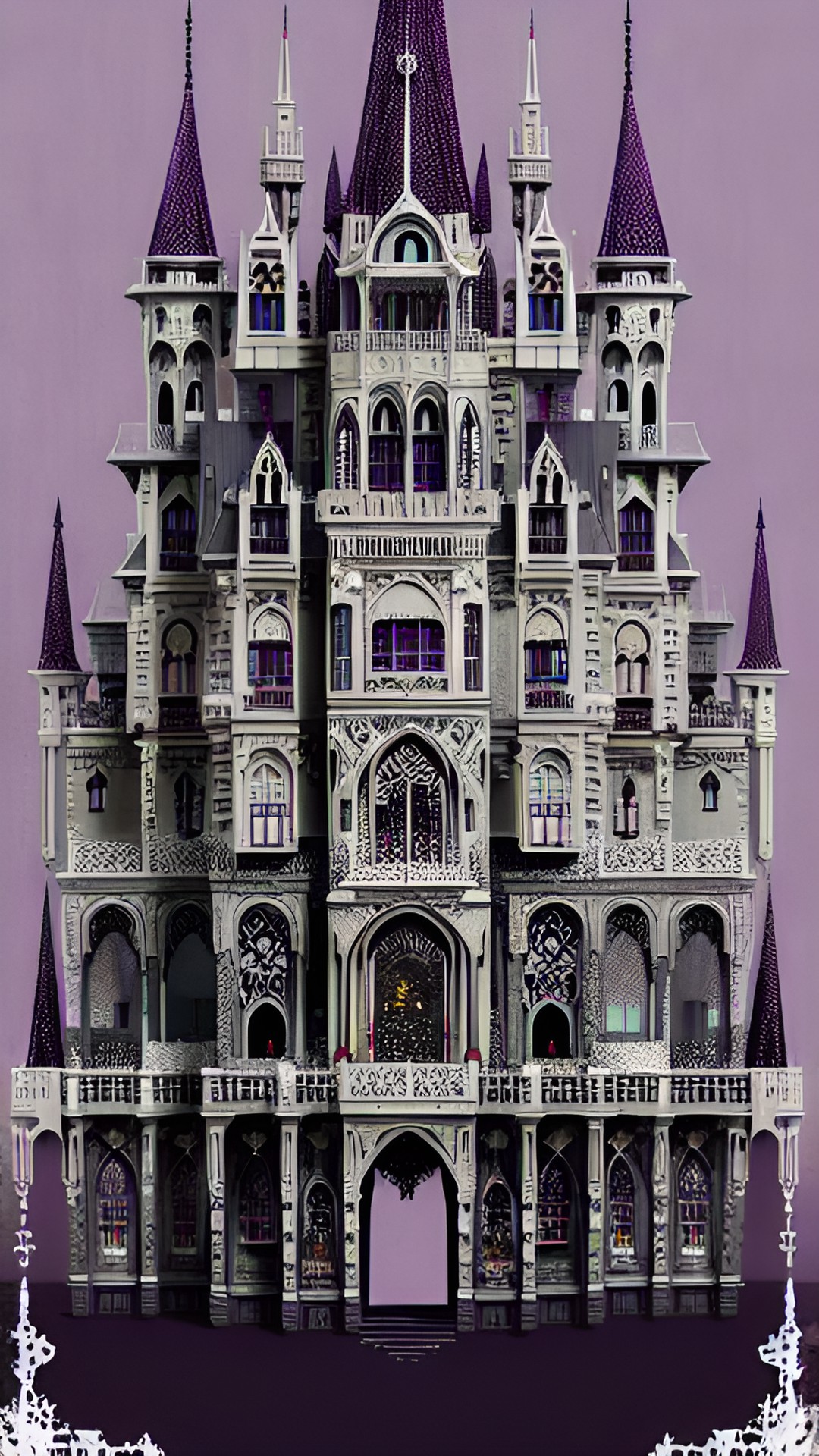 barbie goth castle preview