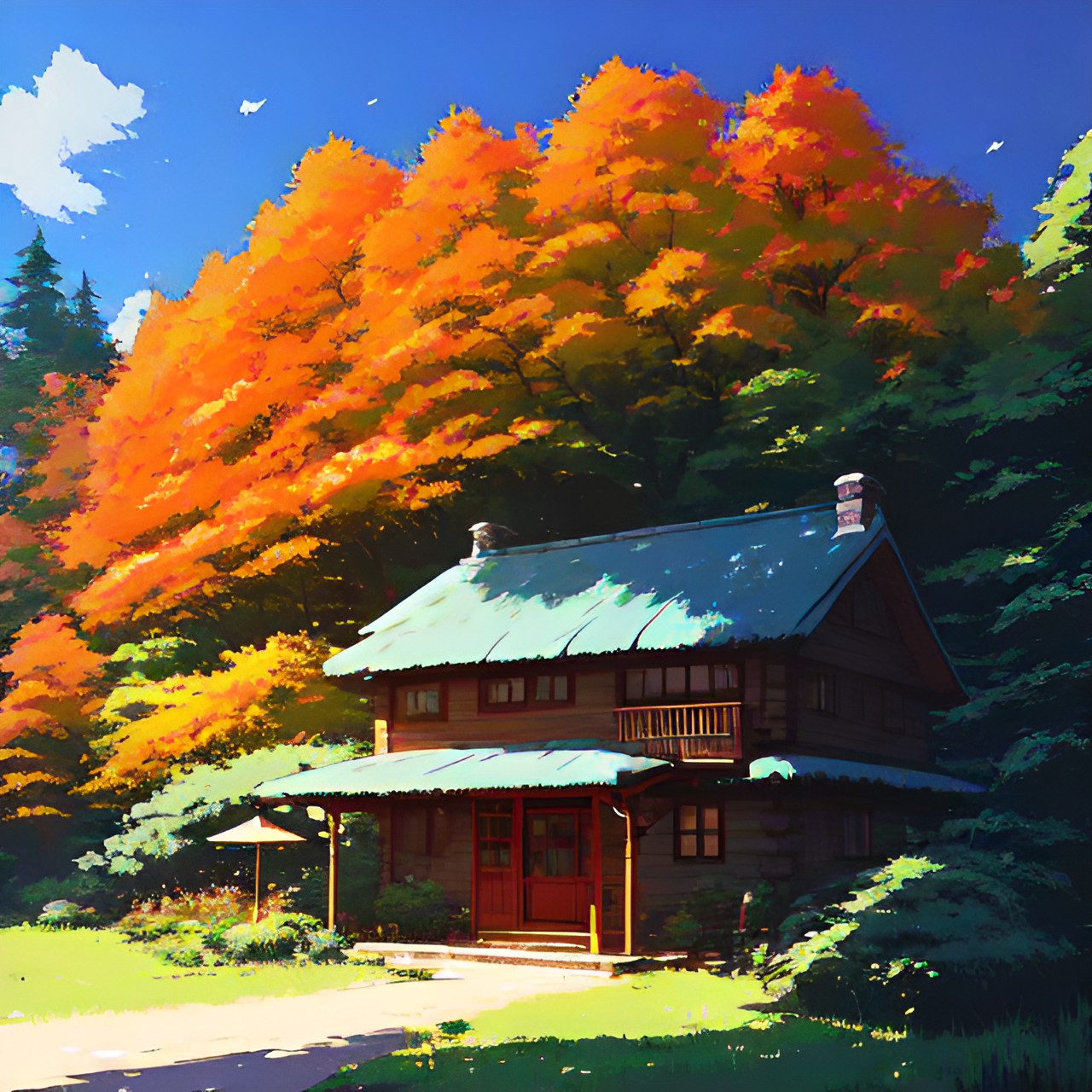 ￼ a cottage in the forest preview