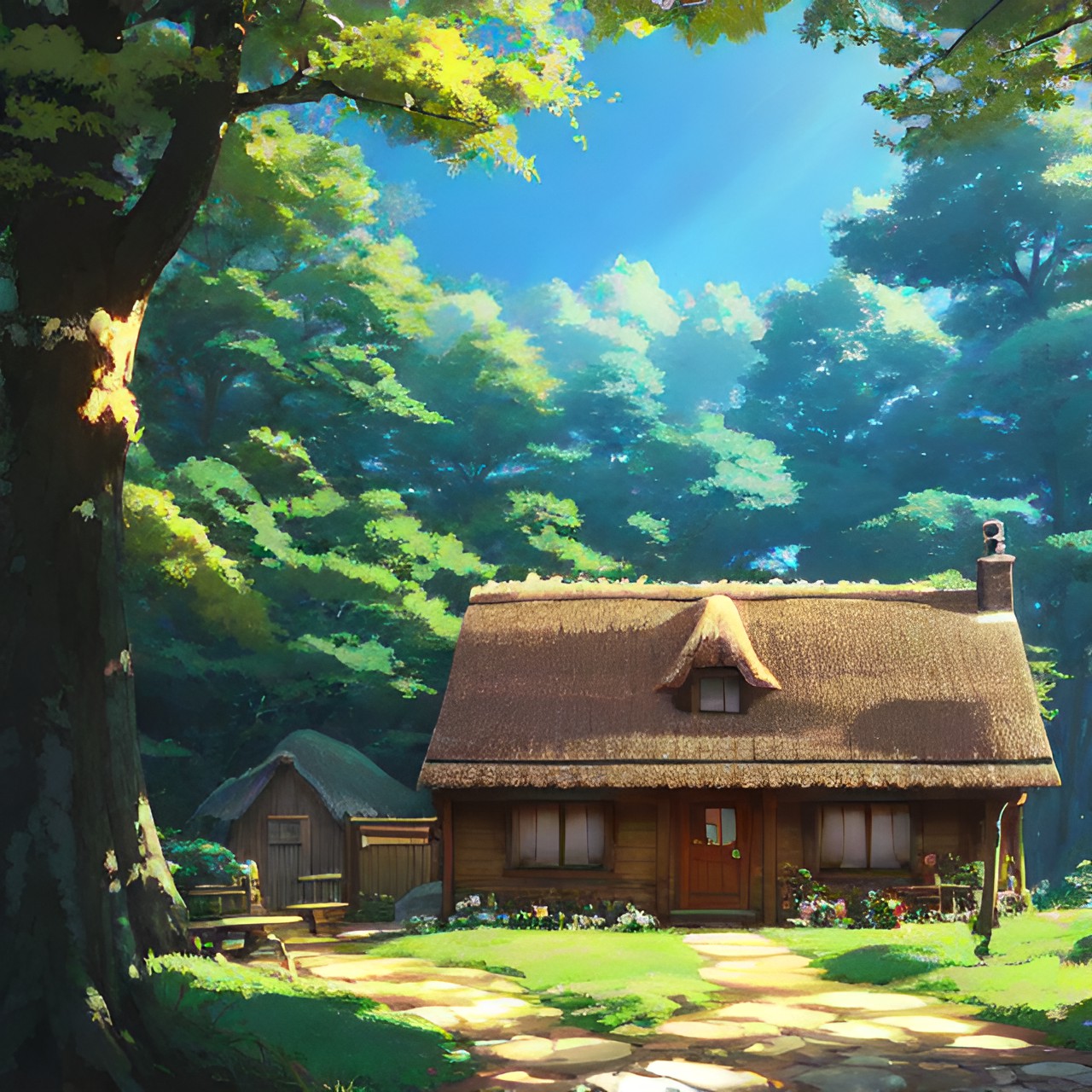 ￼ a cozy cottage in the forest preview