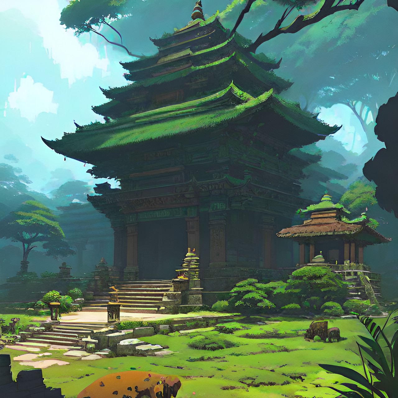 ancient jungle temple preview