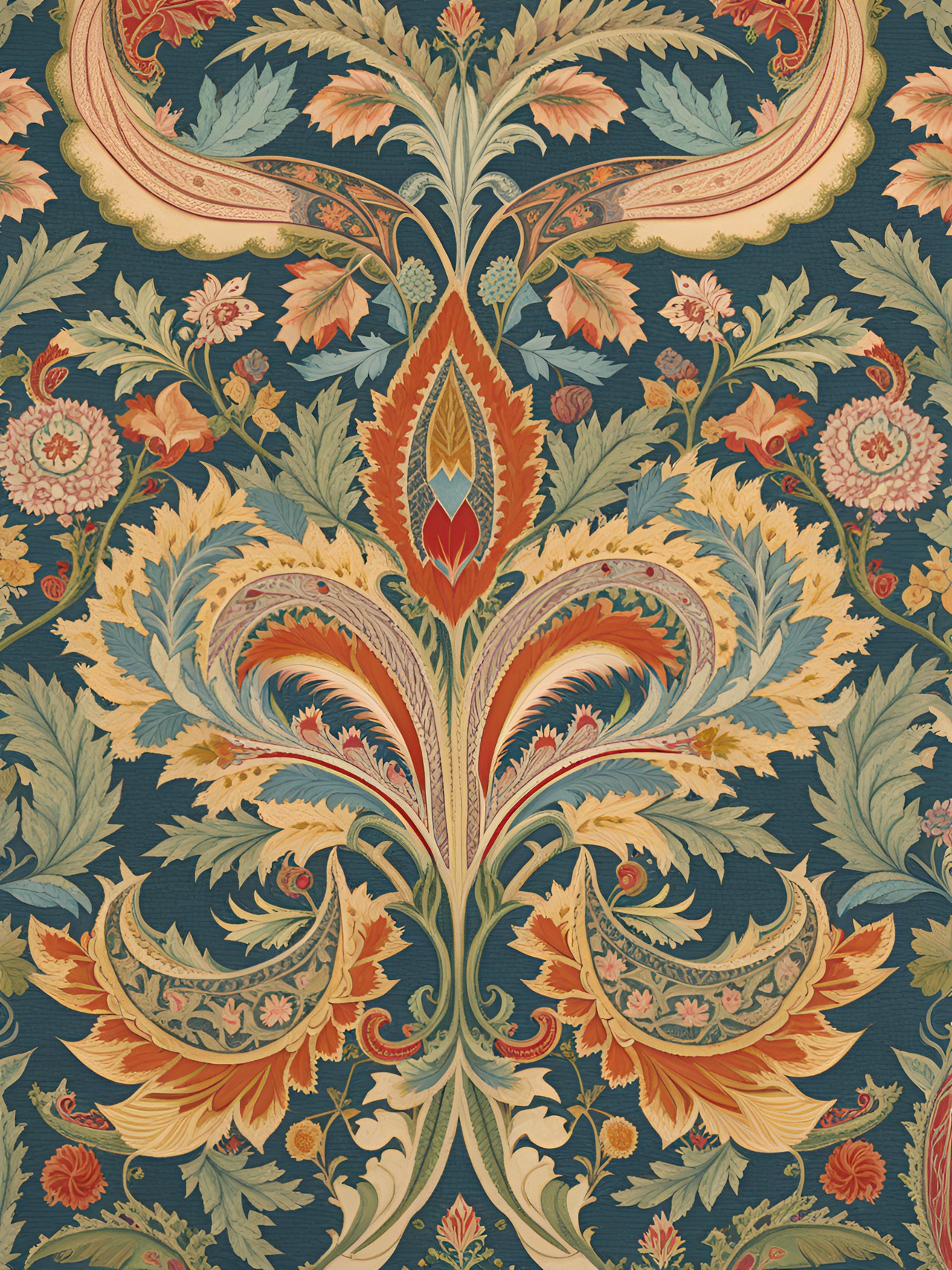 large paisley pattern by william morris preview