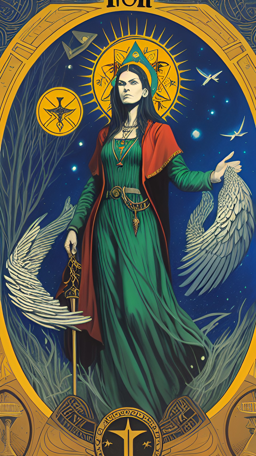 tarot card oracle preview