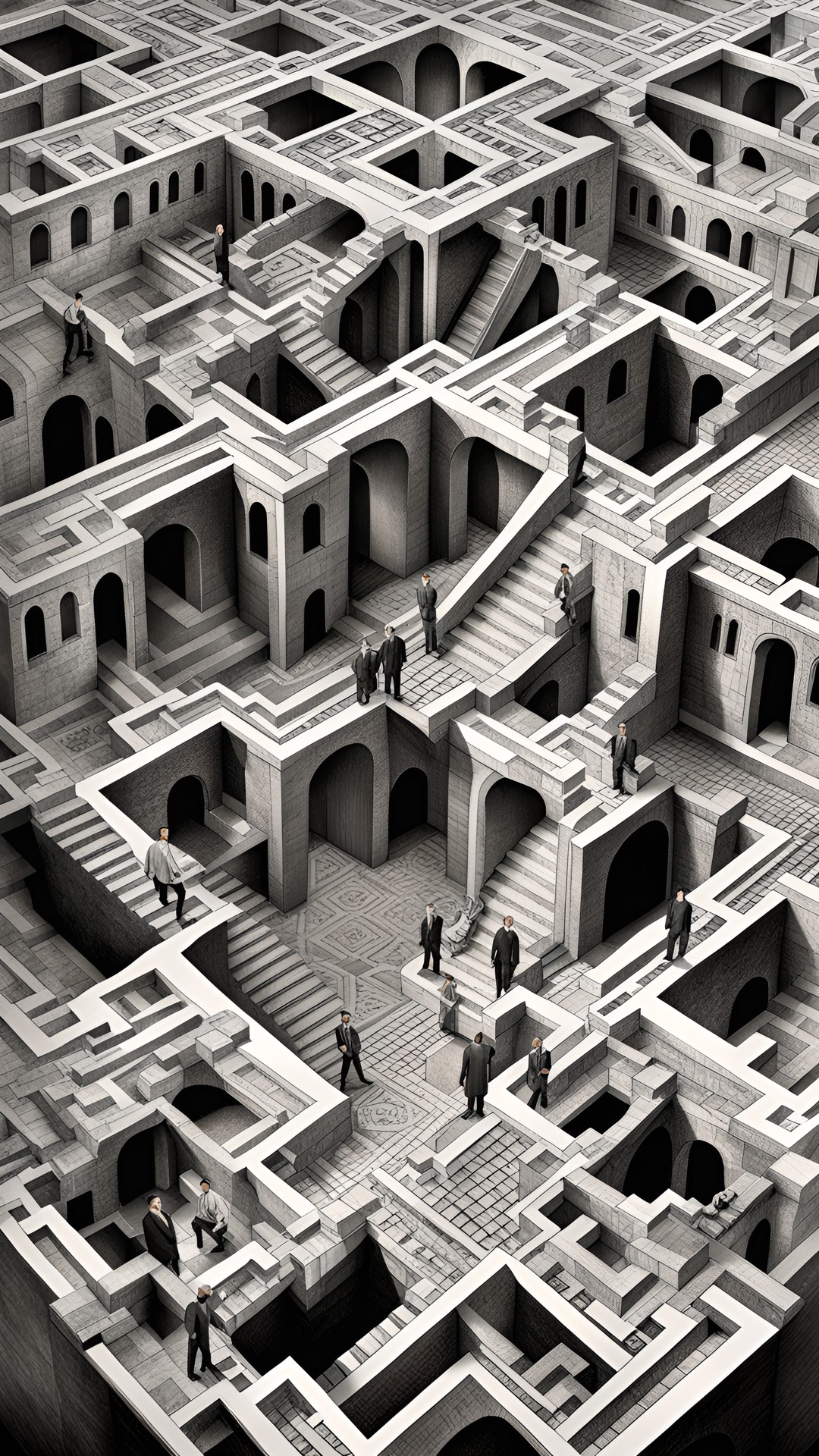 m.c. escher in inception preview