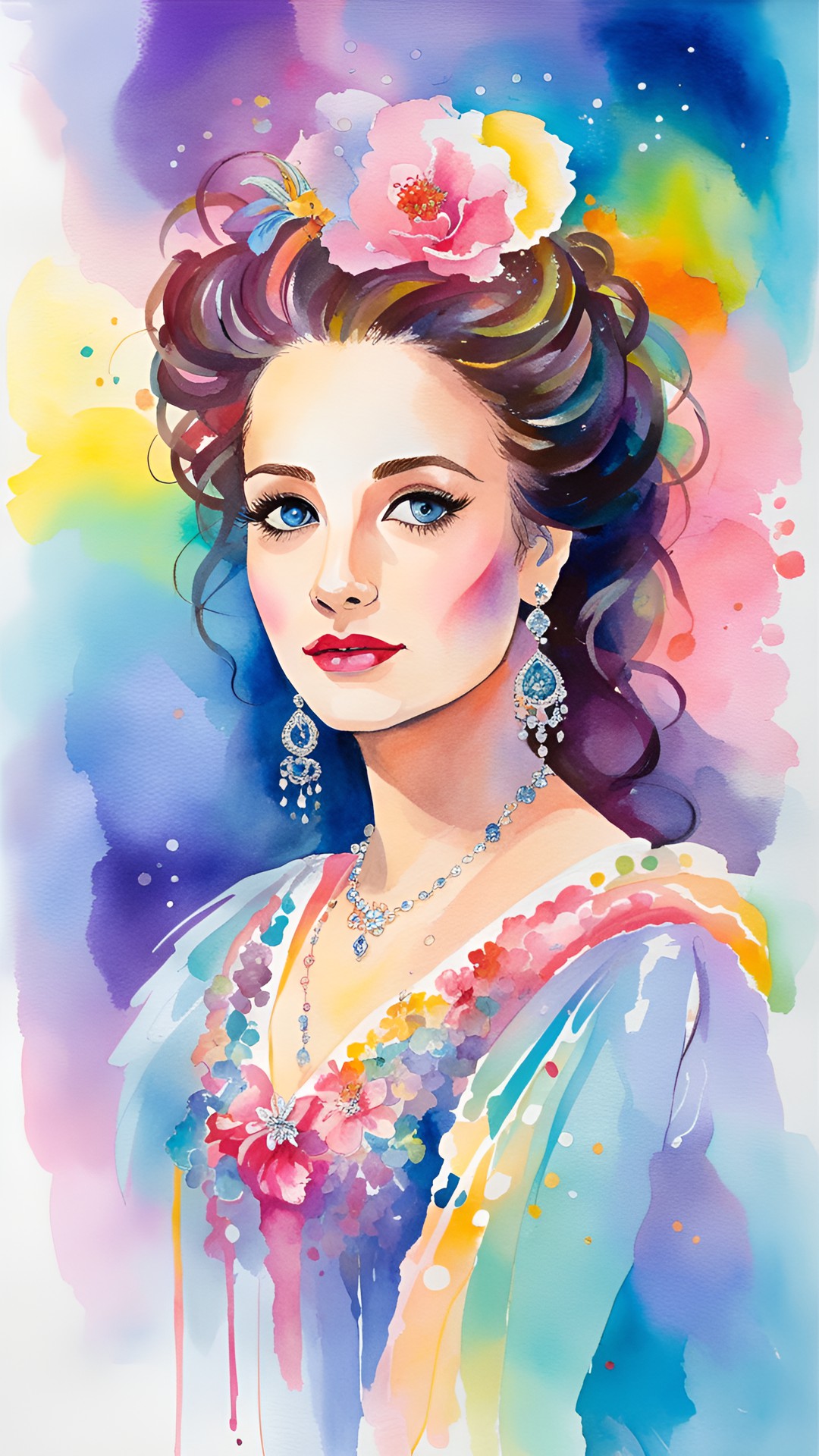 christine daae opera singer, highly detailed, fantasy art preview