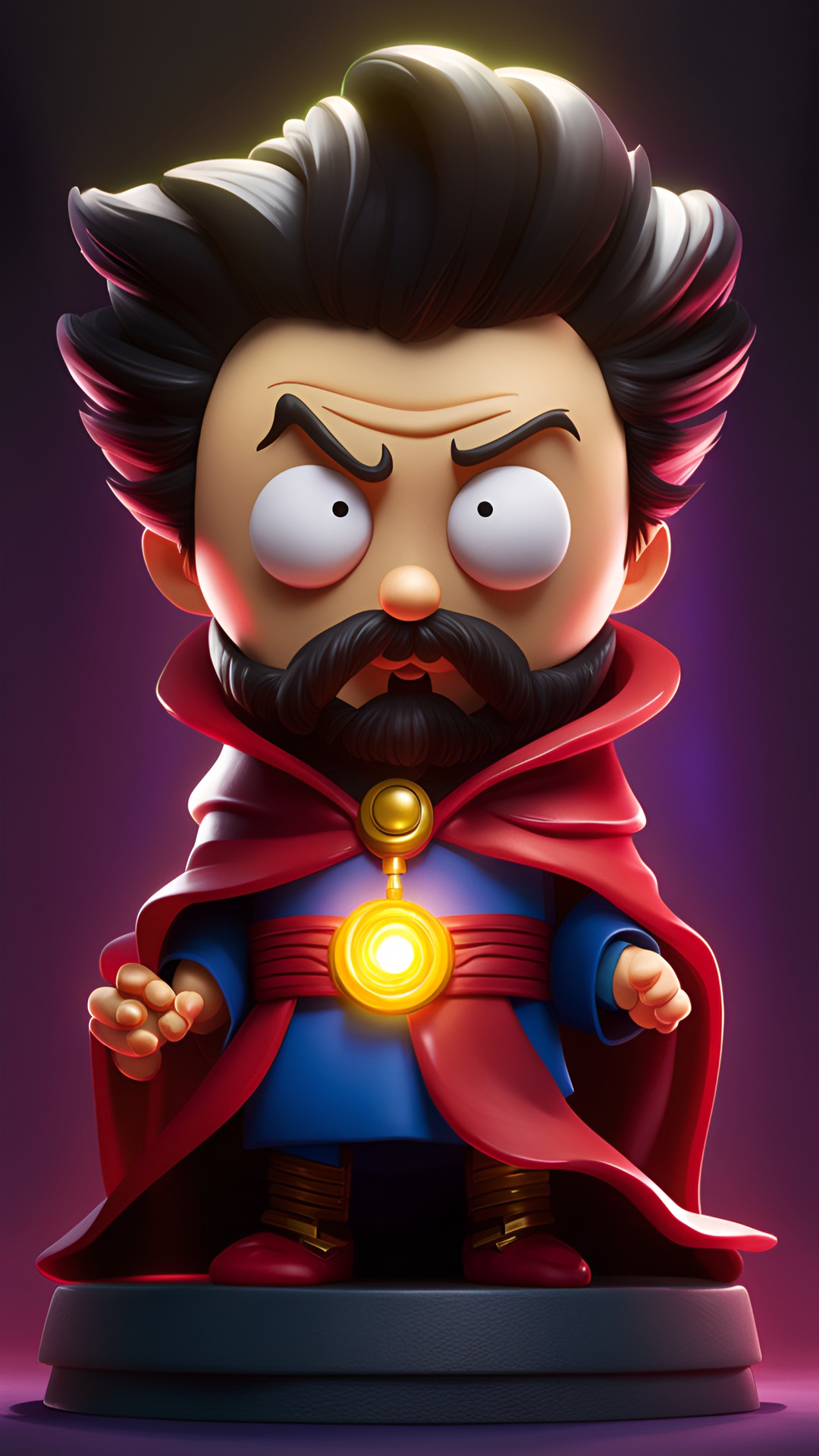 south park style dr. strange preview