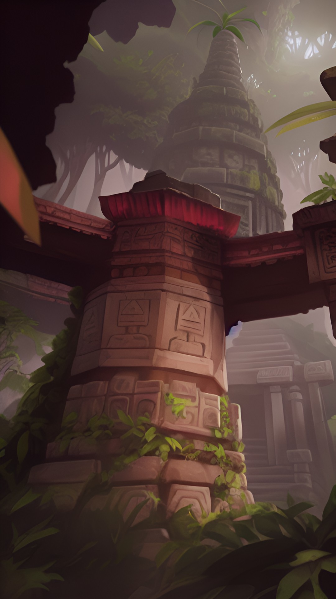 By: Wendy Istre - ancient jungle temple preview