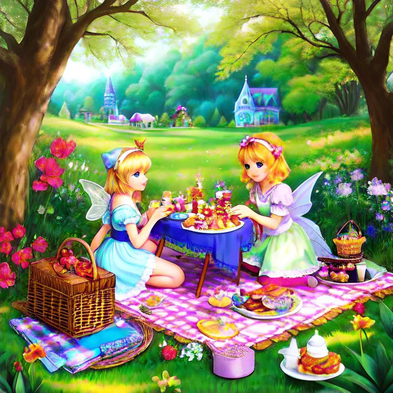 pixie picnic in fairyland preview