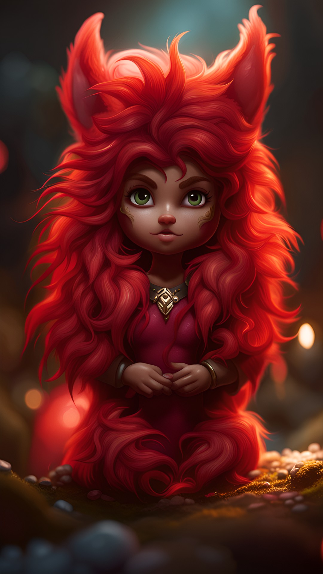 red fur enchantress preview