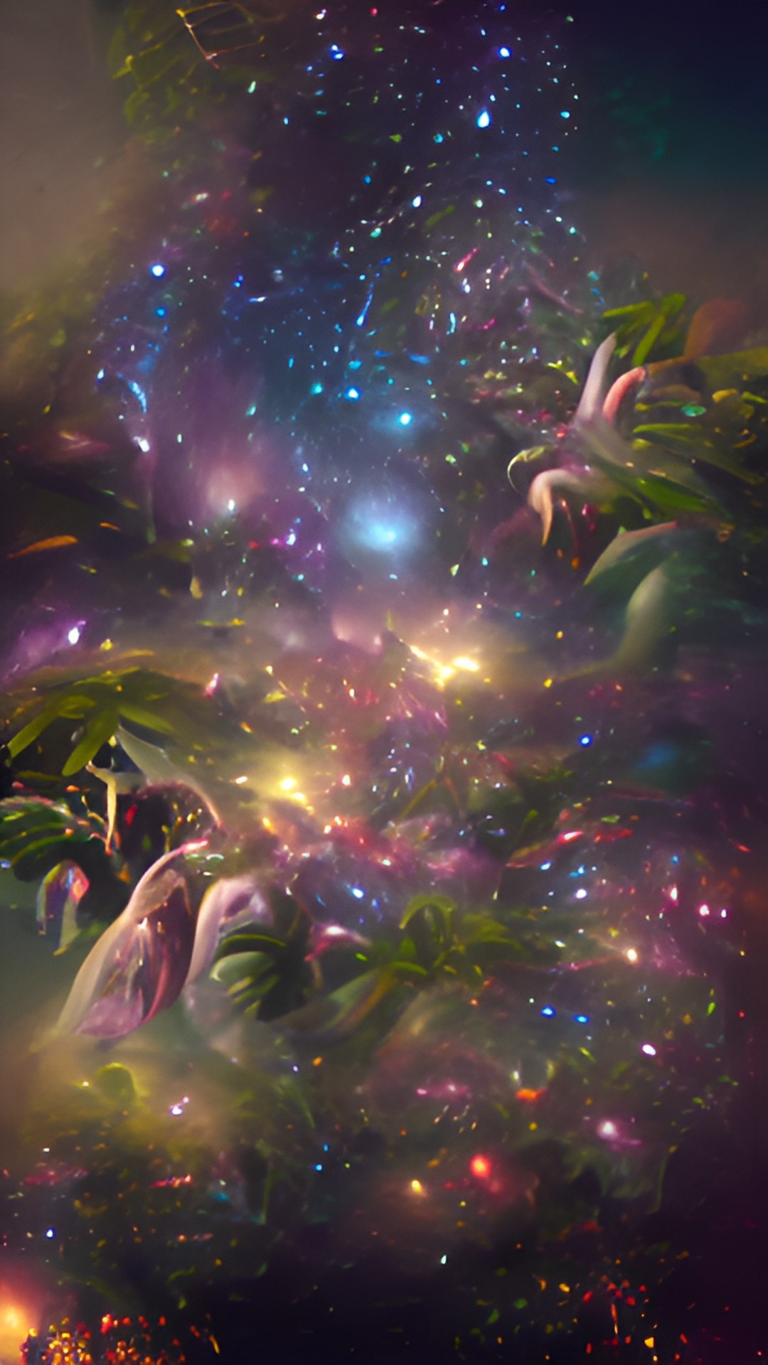 galaxy. - galaxy garden with a many stars and another galaxy preview