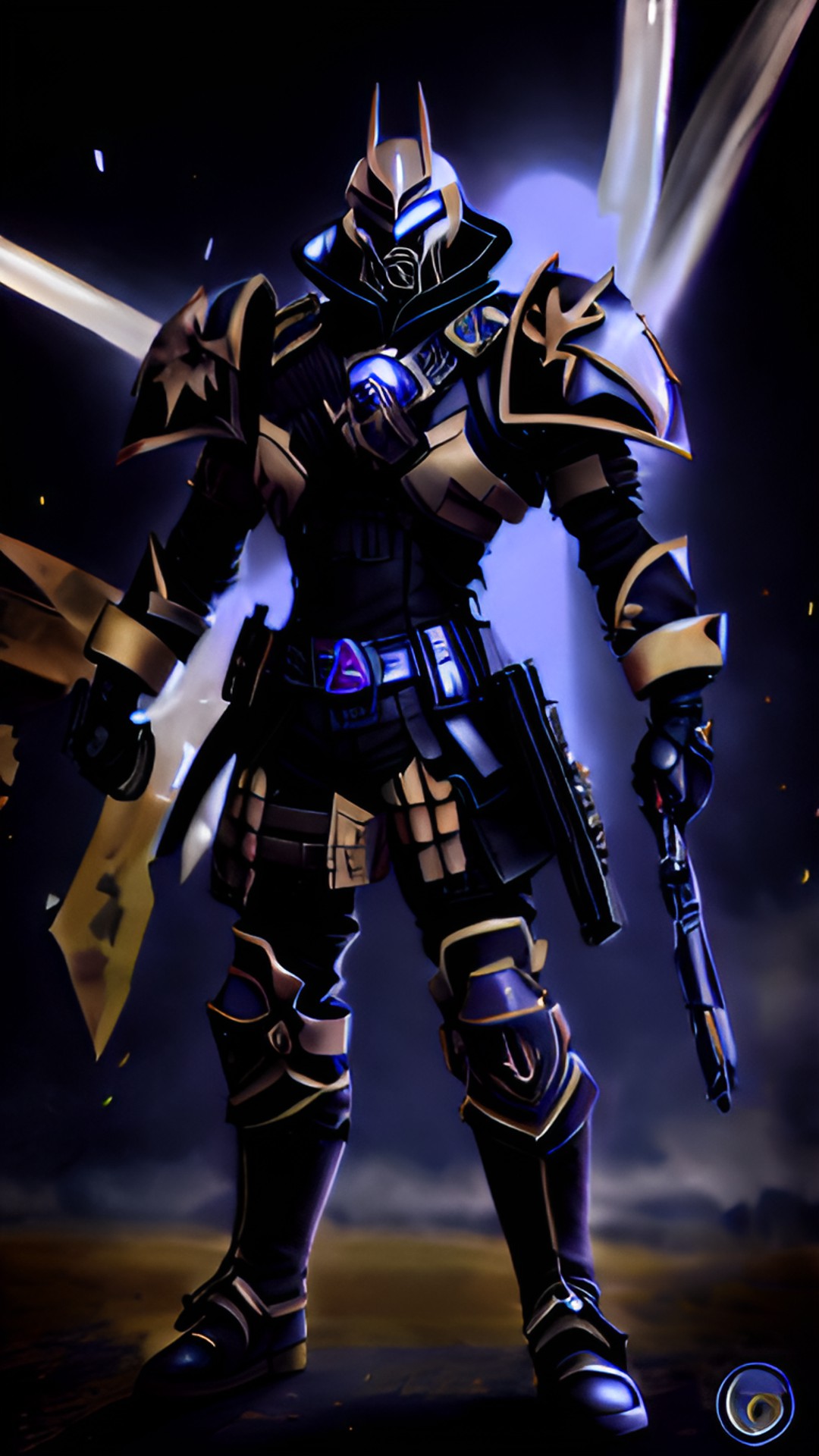 The corruption - corrupted soldier figthing with yellow warrior preview