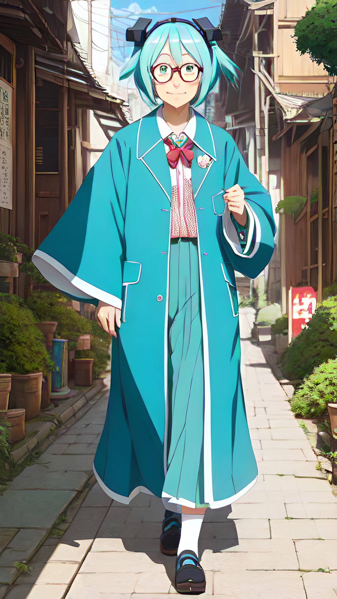 hatsune miku as a old woman preview