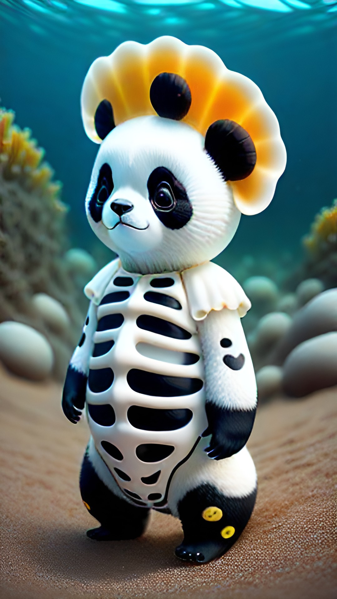 skeleton panda sea squirts preview