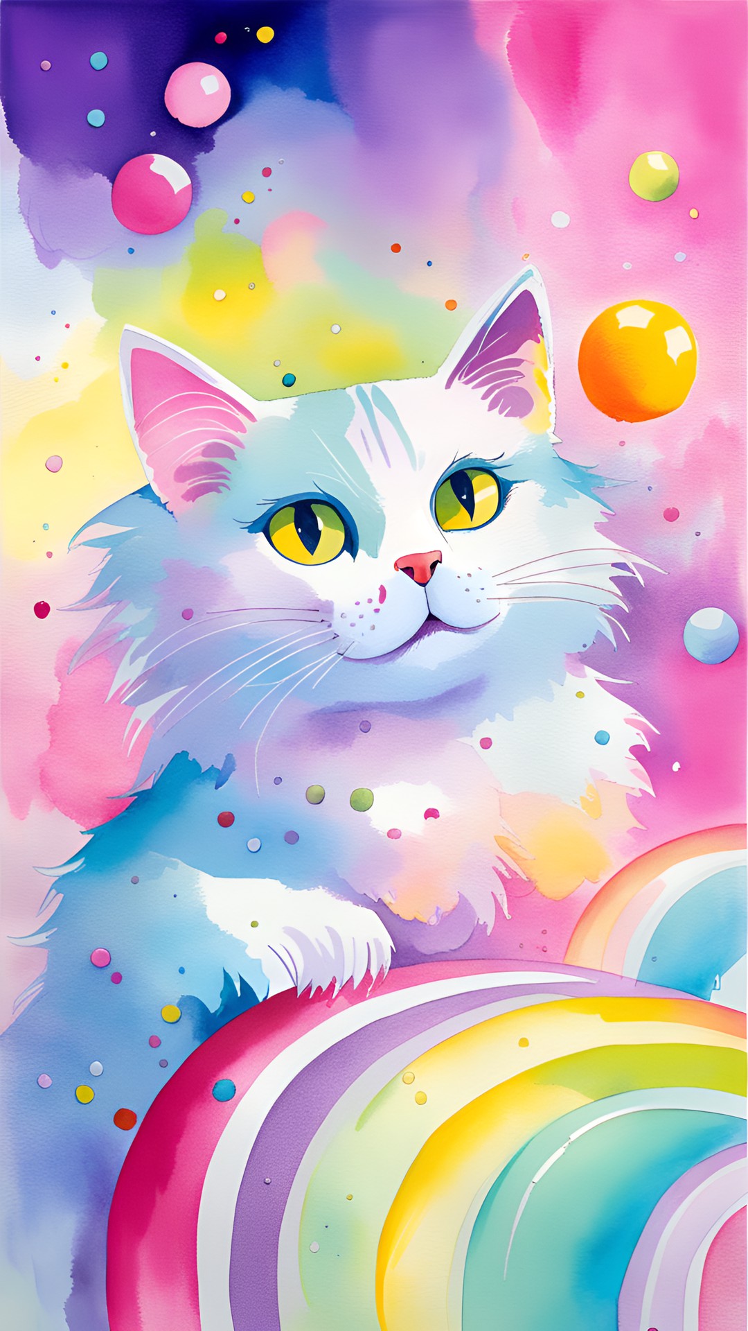 magical candy cat preview