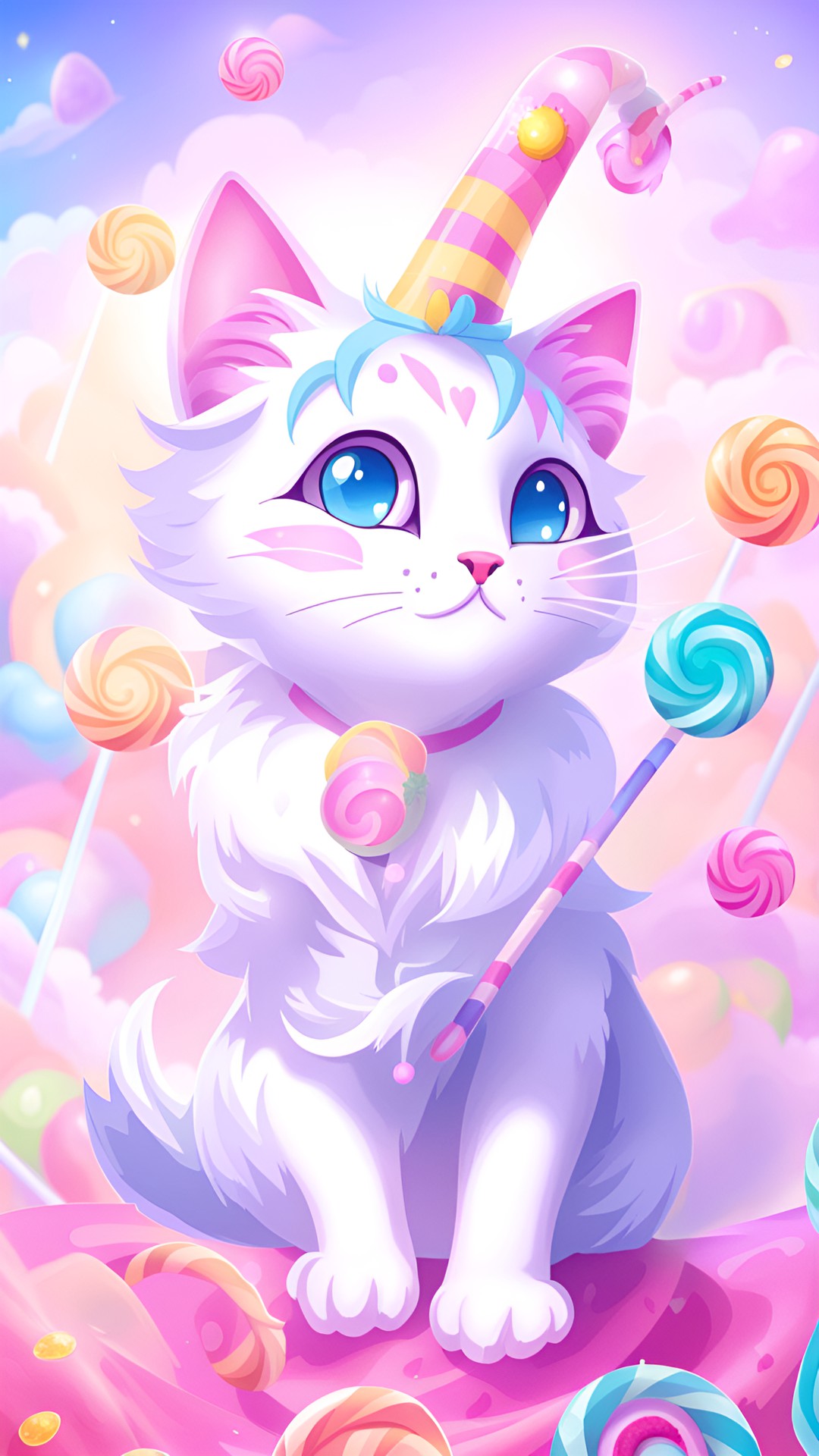 magical candy cat preview