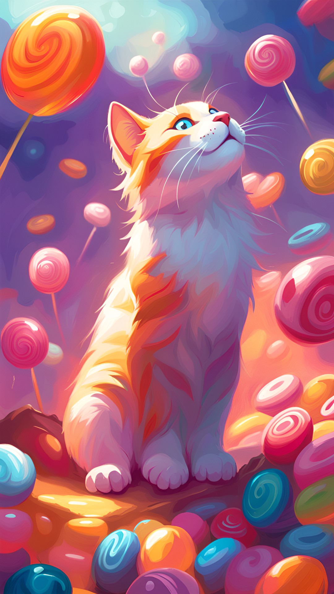 magical candy cat preview