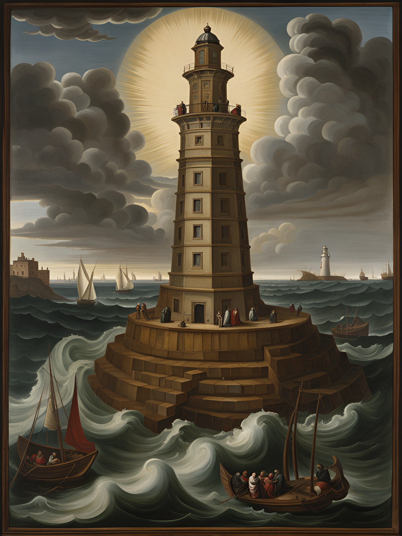 Lighthous Alexandria - lighthouse of alexandria, maarten van heemskerck preview