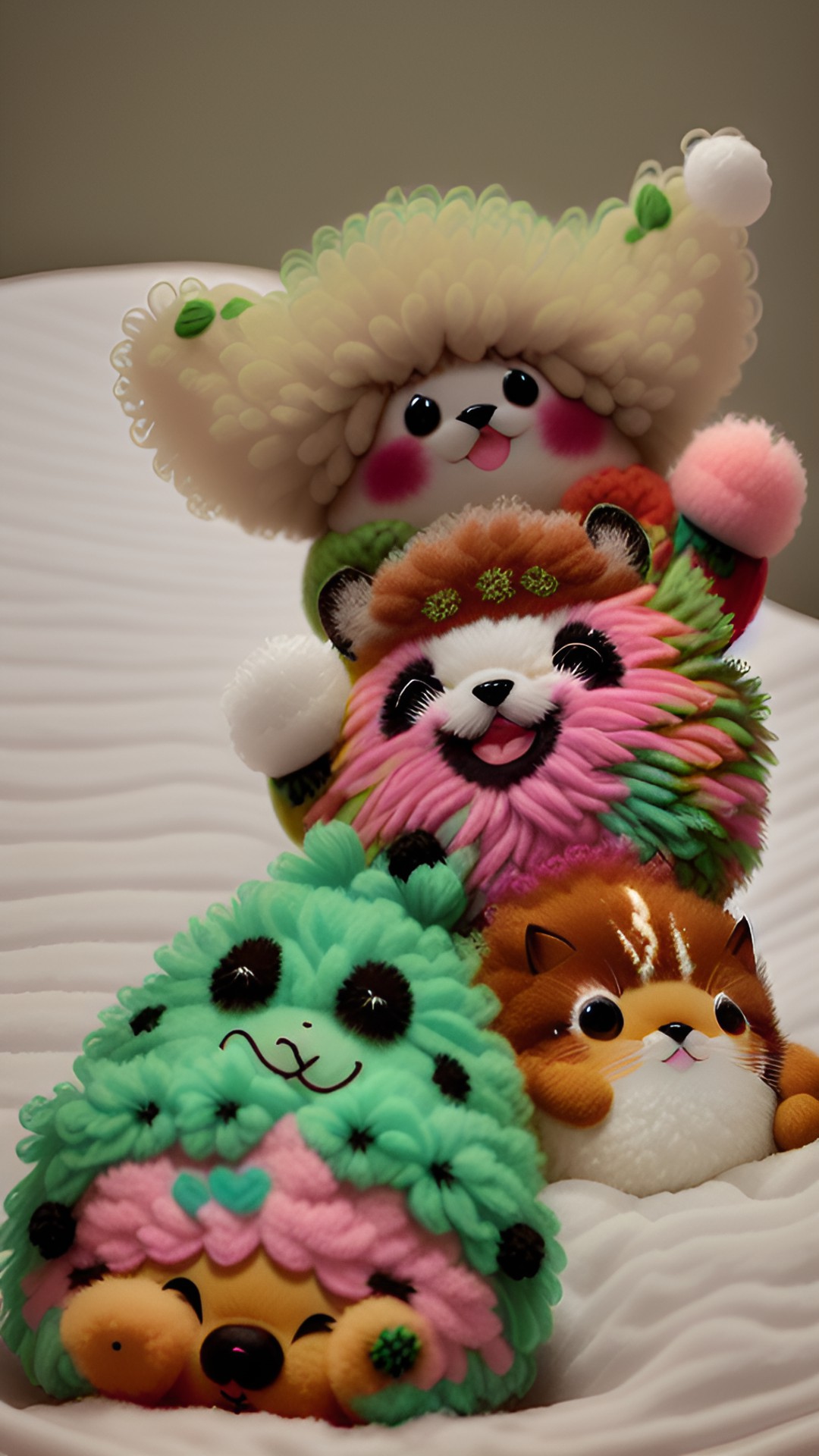 By: Wendy Istre - happy little fluff balls preview