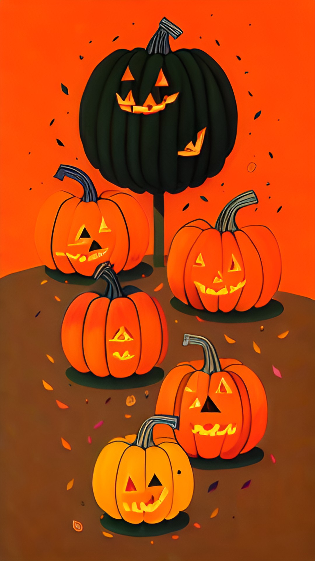 Pumpkins - rainbow punpkins preview