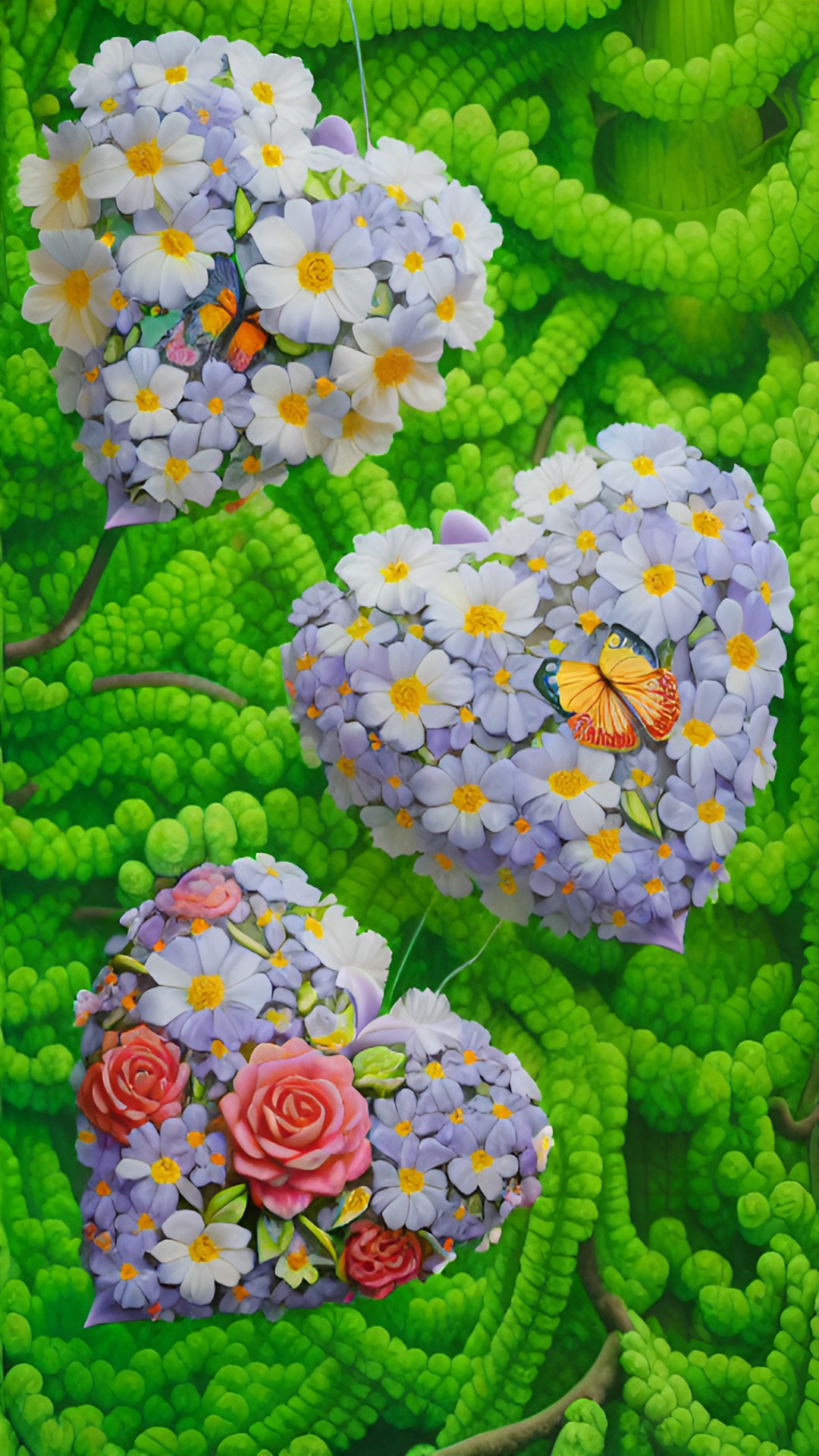 Herzen Flora - pastel colours
lovely hearts out of little flowers
highly detailed realistic preview