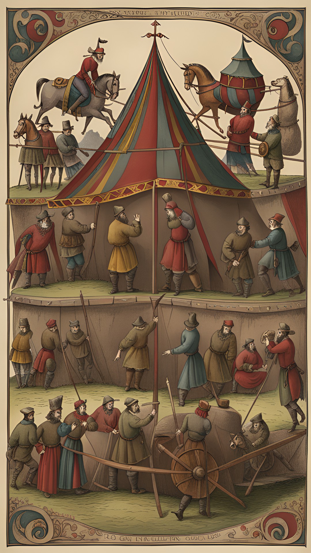 medieval travelling circus preview