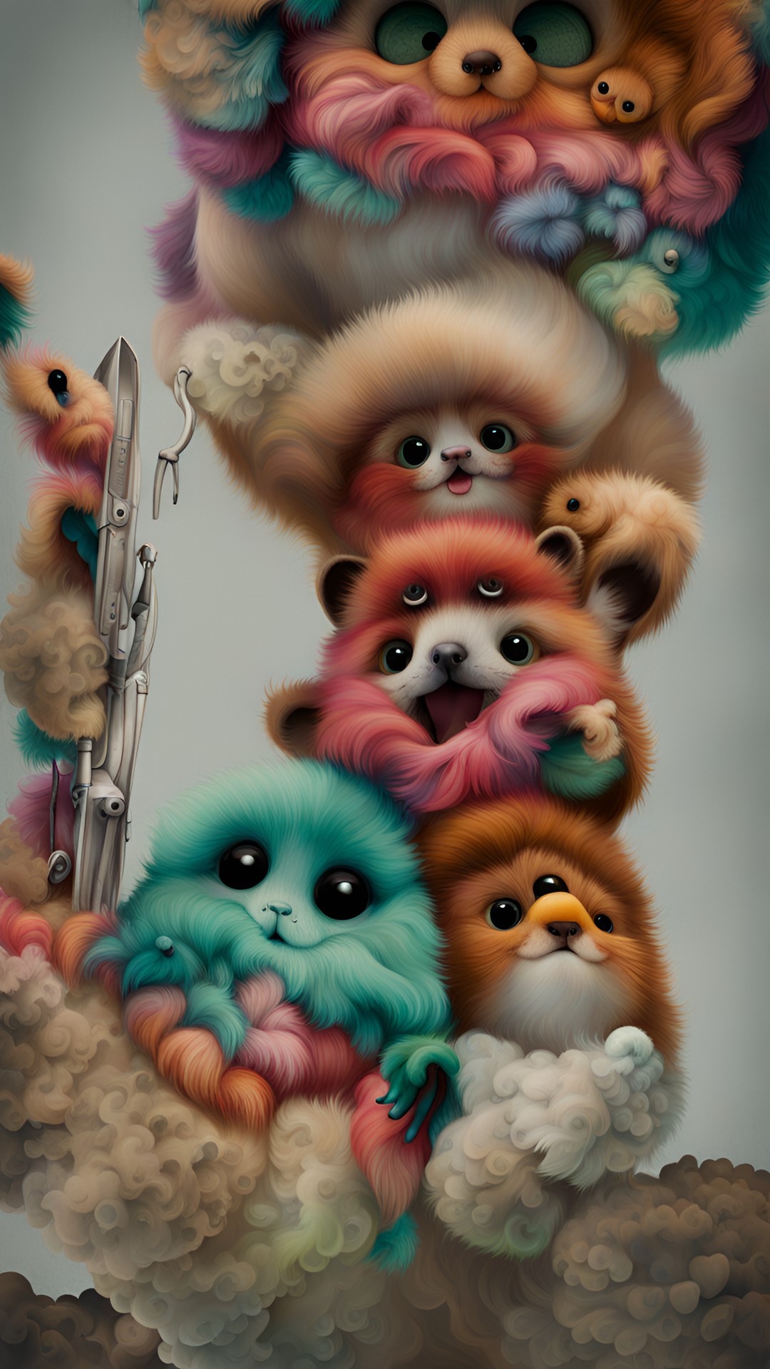 By: Wendy Istre - happy little fluff balls preview