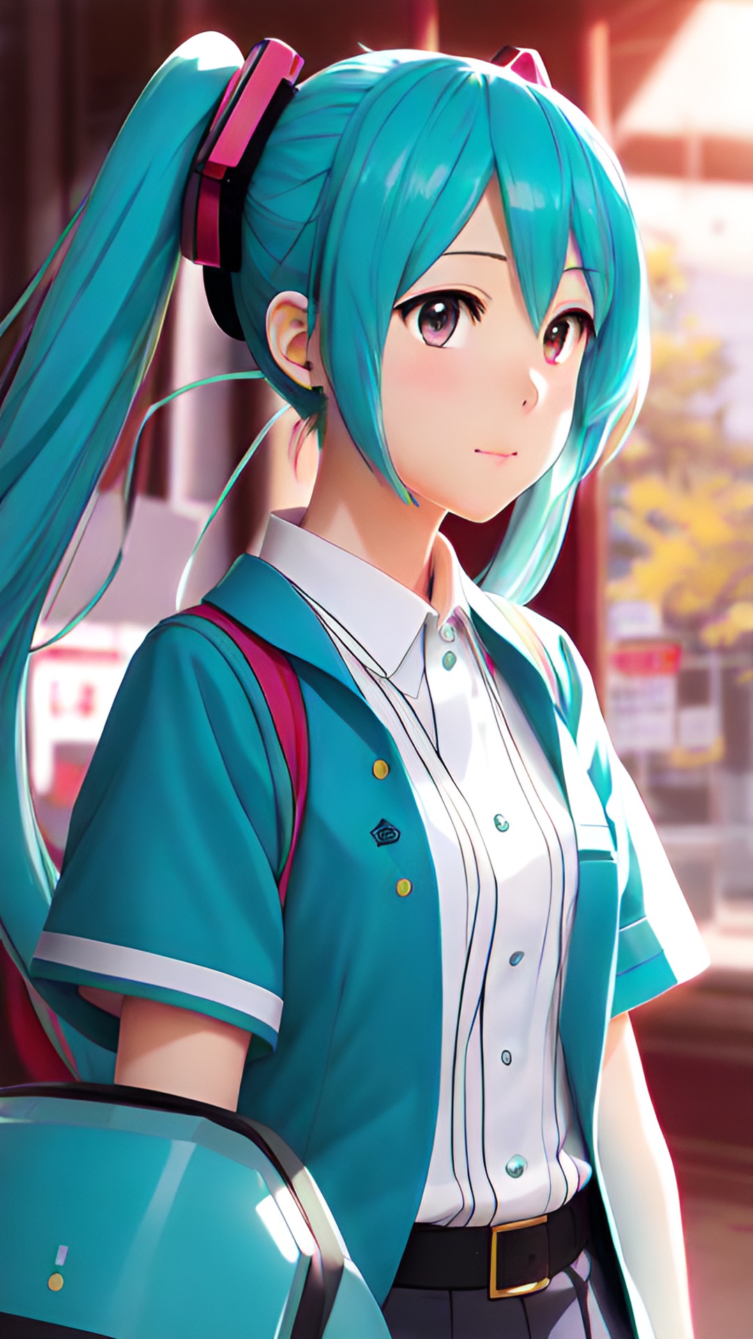 hatsune miku as a mannequin preview