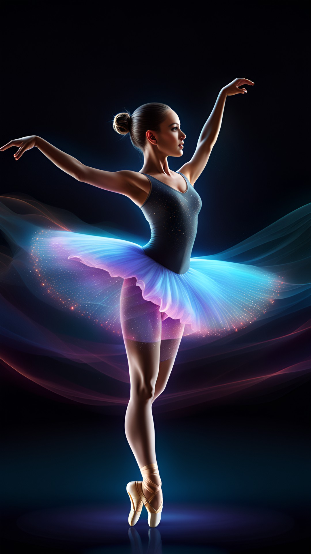 En Pointe - gorgeous ballerina, tutu, dancing en pointe preview