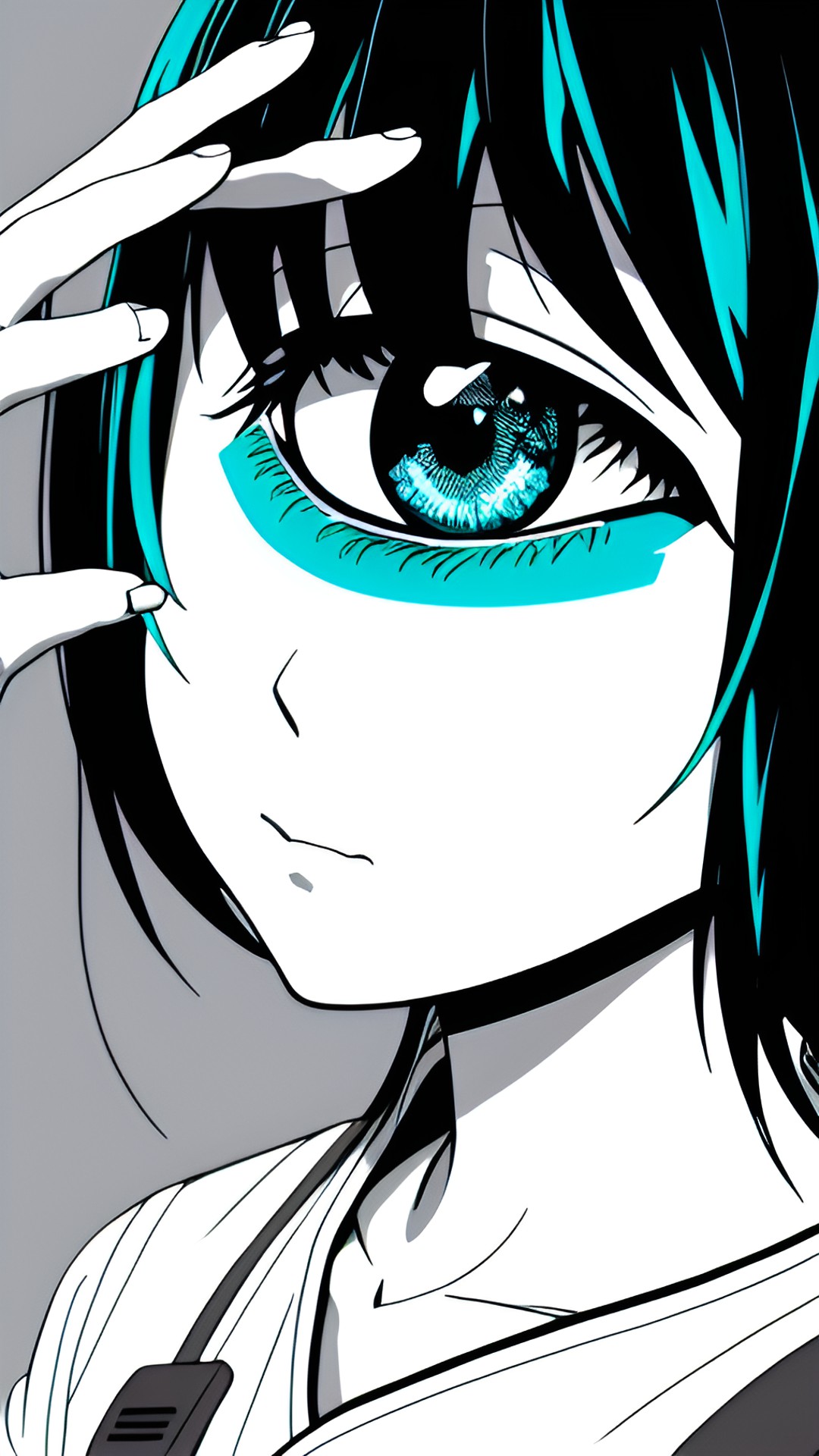 hatsune miku with one cyclops eye preview