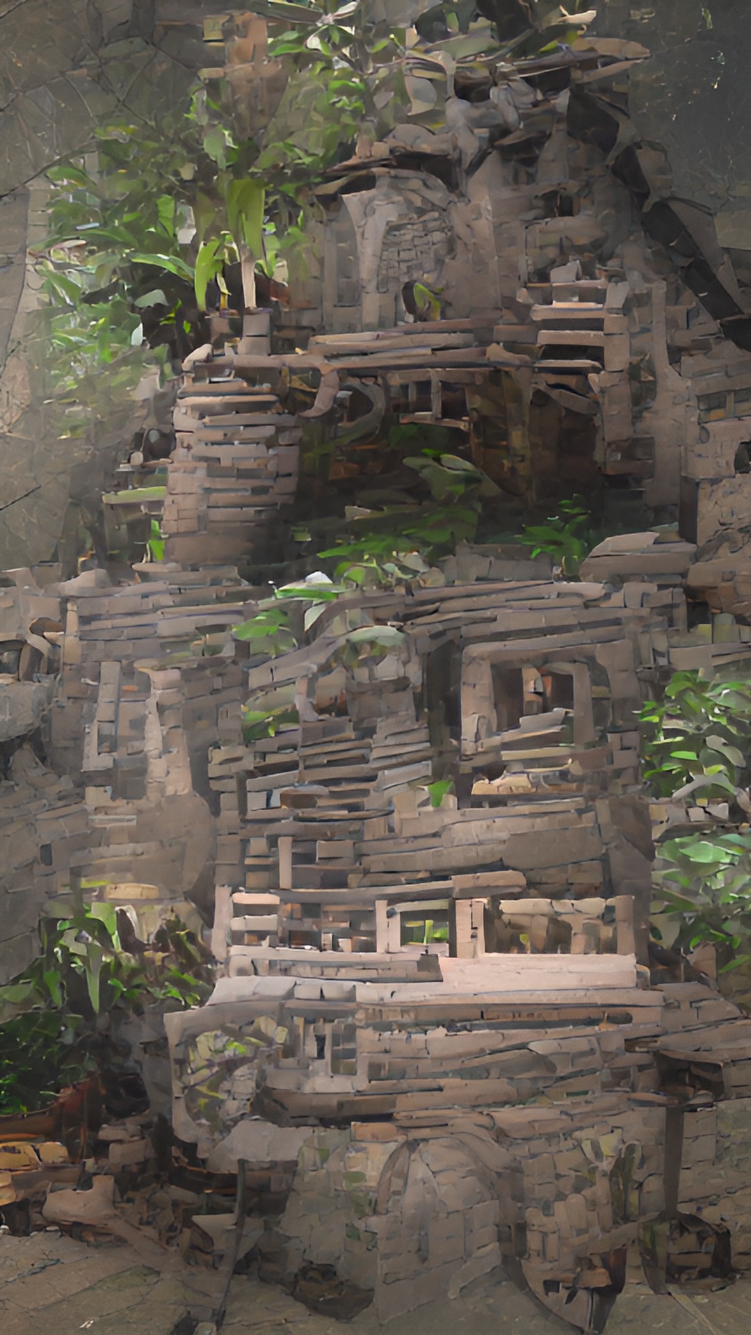 By: Wendy Istre - ancient jungle temple preview