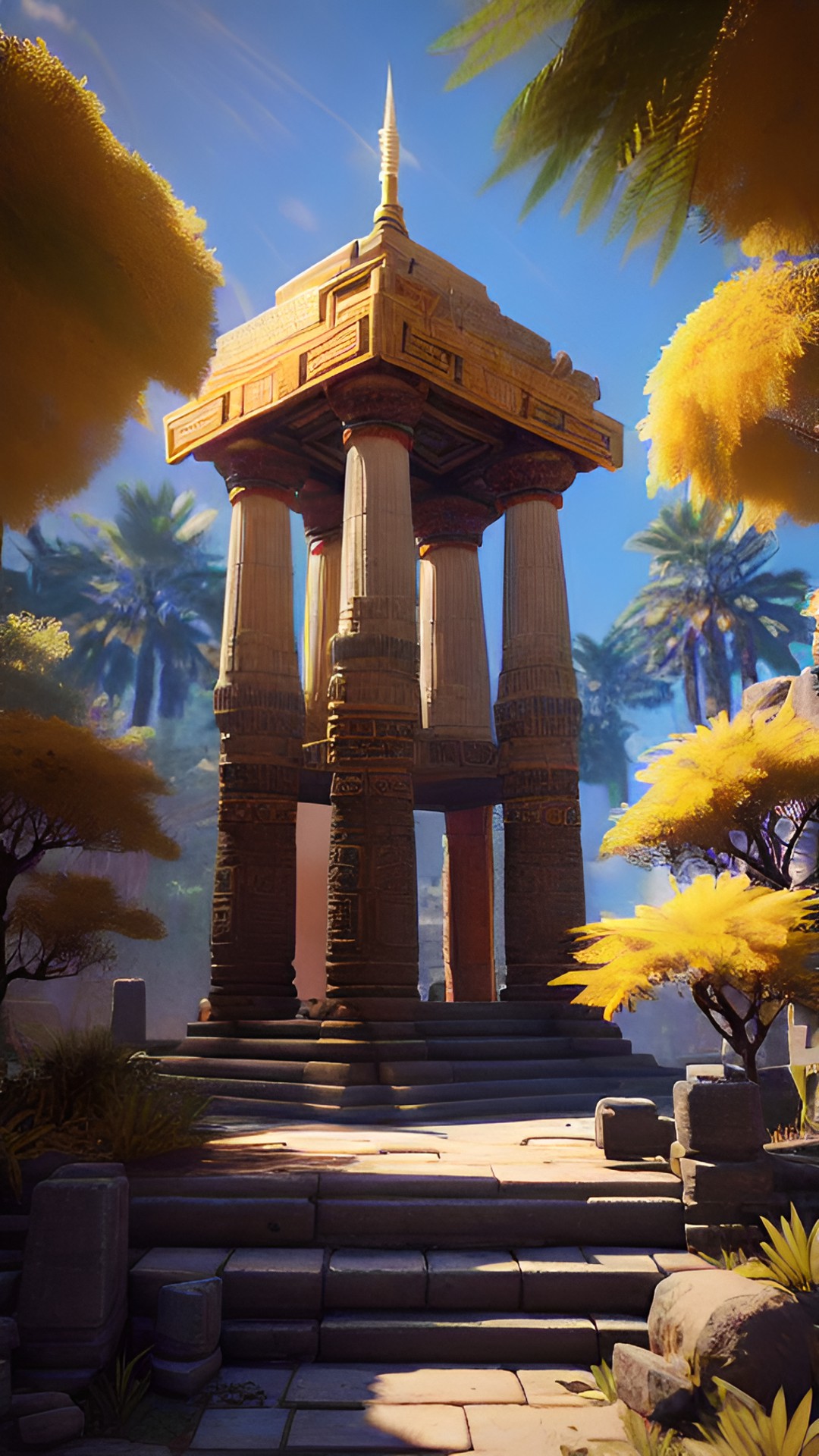 Yellow Wisdom - temple of the sun preview