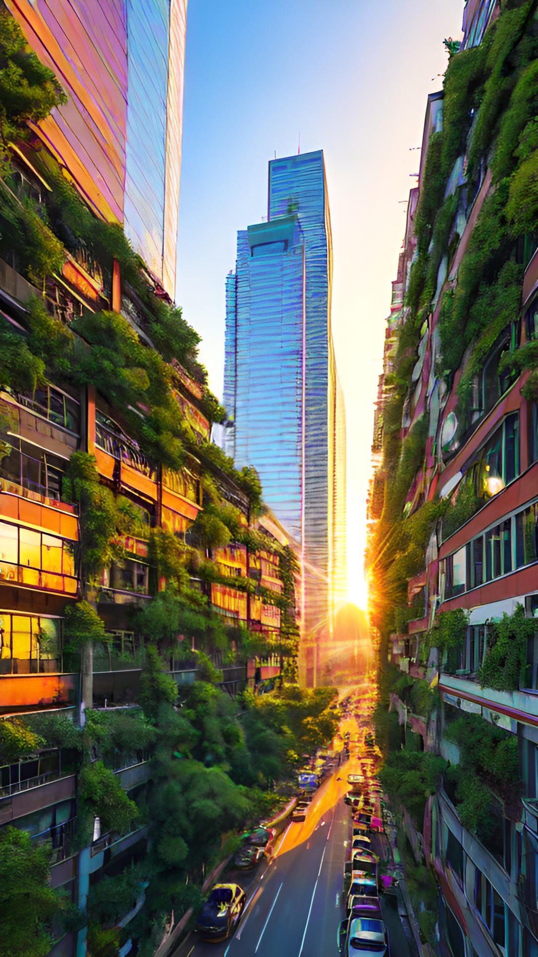 nature takes over the city with sunrise preview