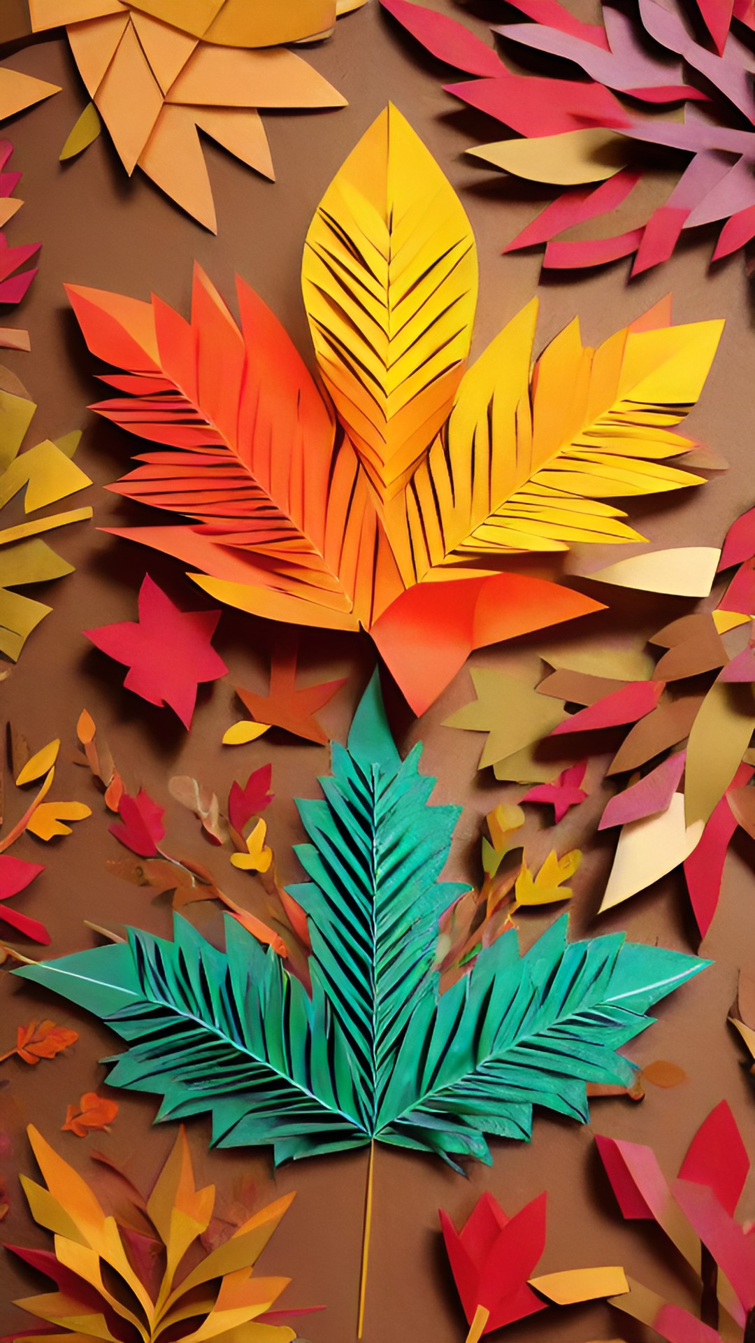 cut paper art autumn preview