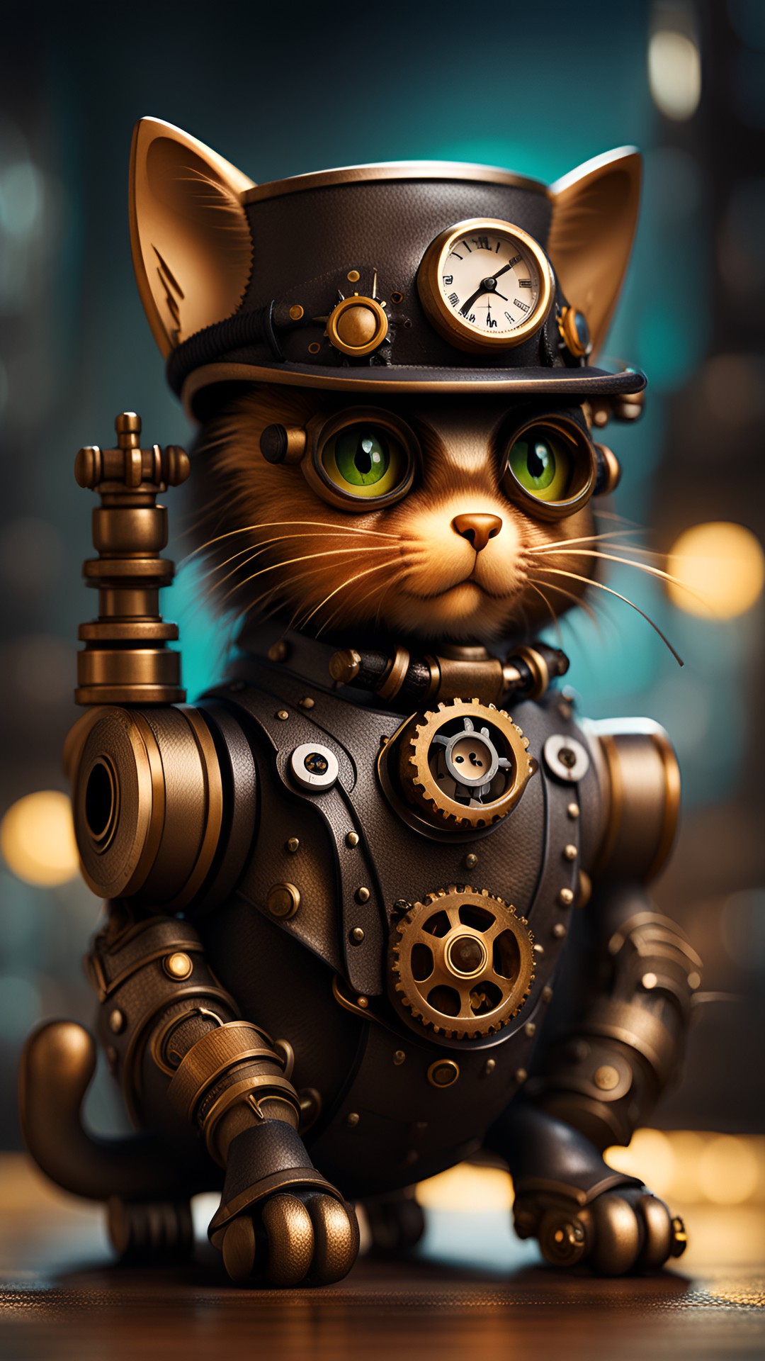 steampunk cat preview